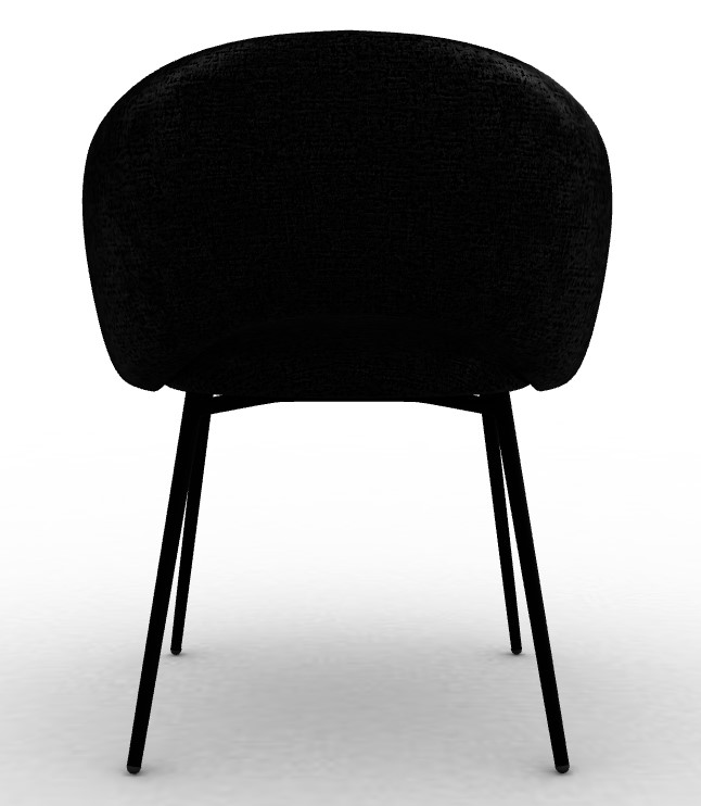 Anime Fabric/Metal Dining Chair