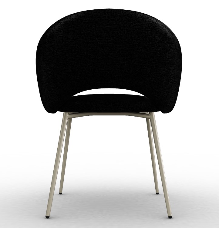 Anime Fabric/Metal Dining Chair