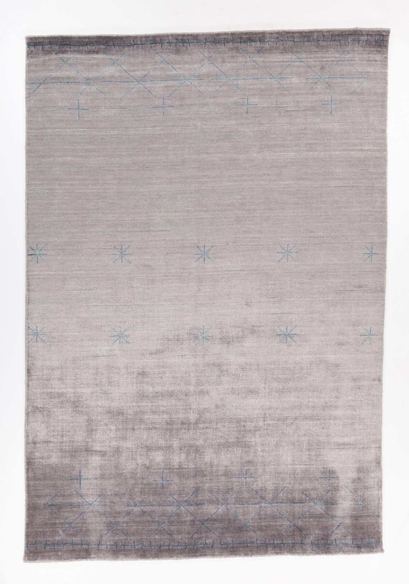 Griselda Bamboo Silk/Cotton Rectangular Handmade Rug