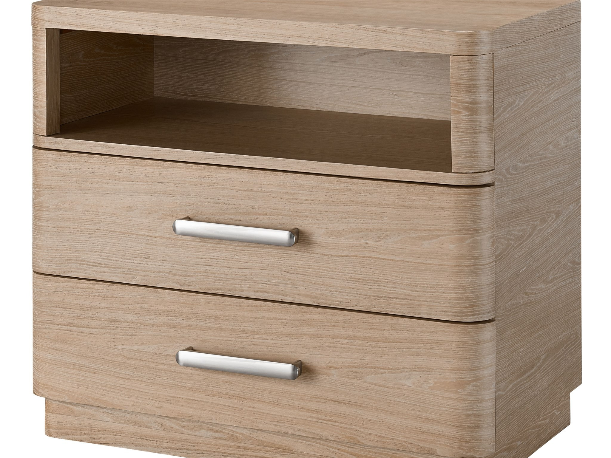 Nomad Wood Nightstand w/2 Drawers
