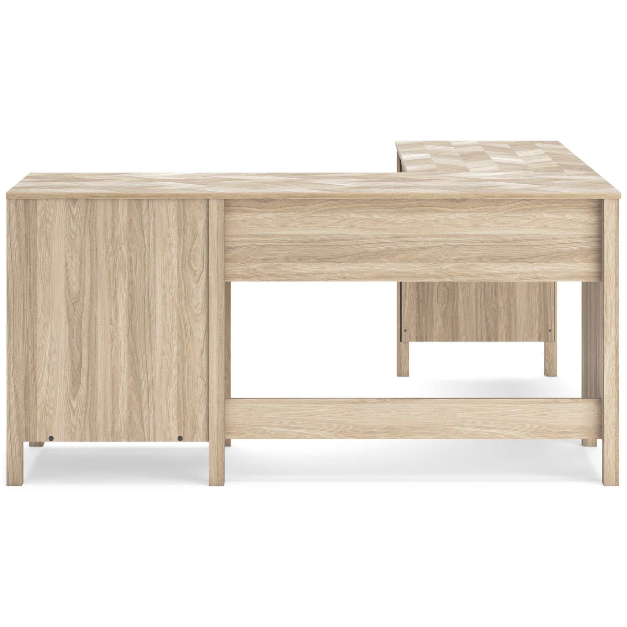Battelle MDF/Plywood 60" Home Office Desk with Return
