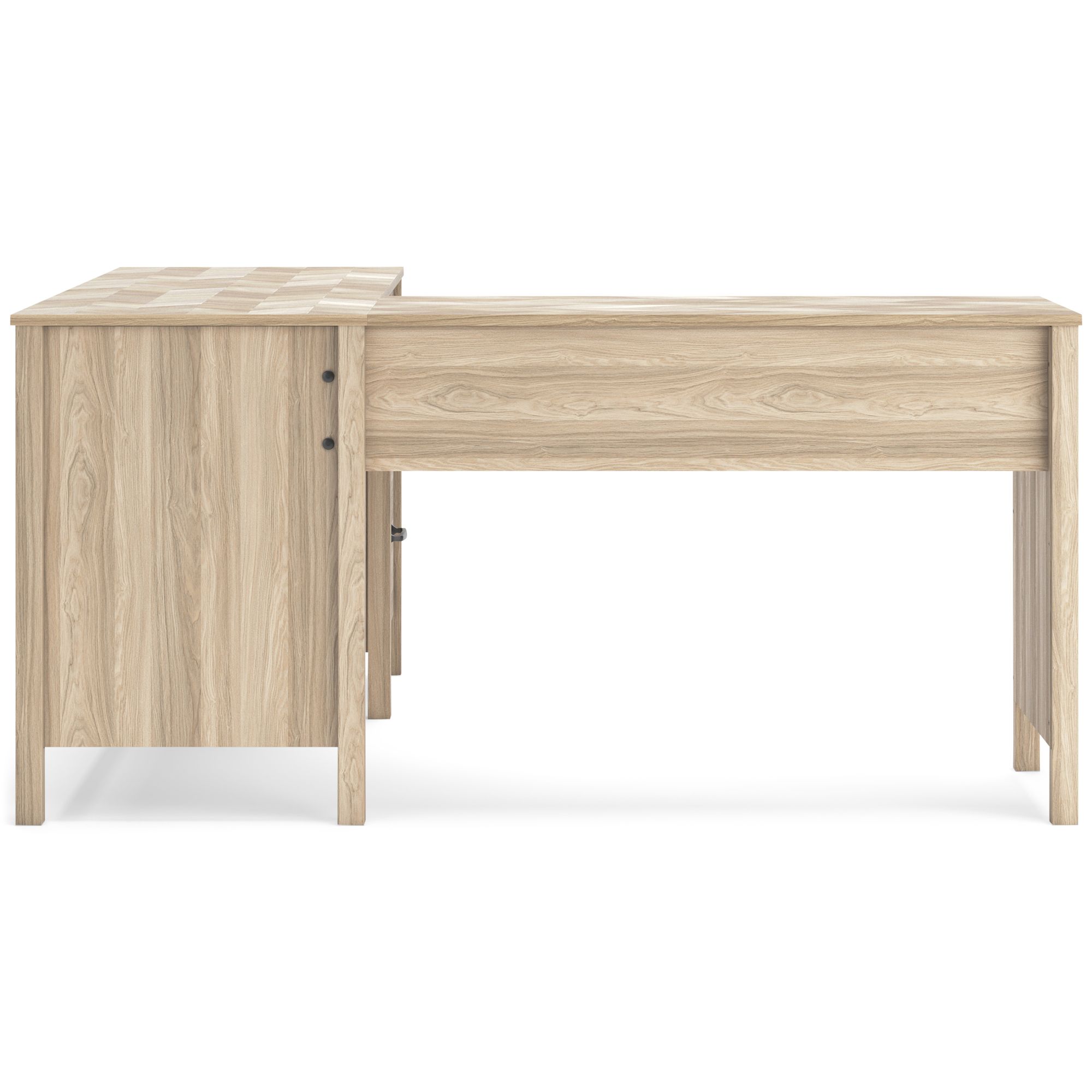 Battelle MDF/Plywood 60" Home Office Desk with Return
