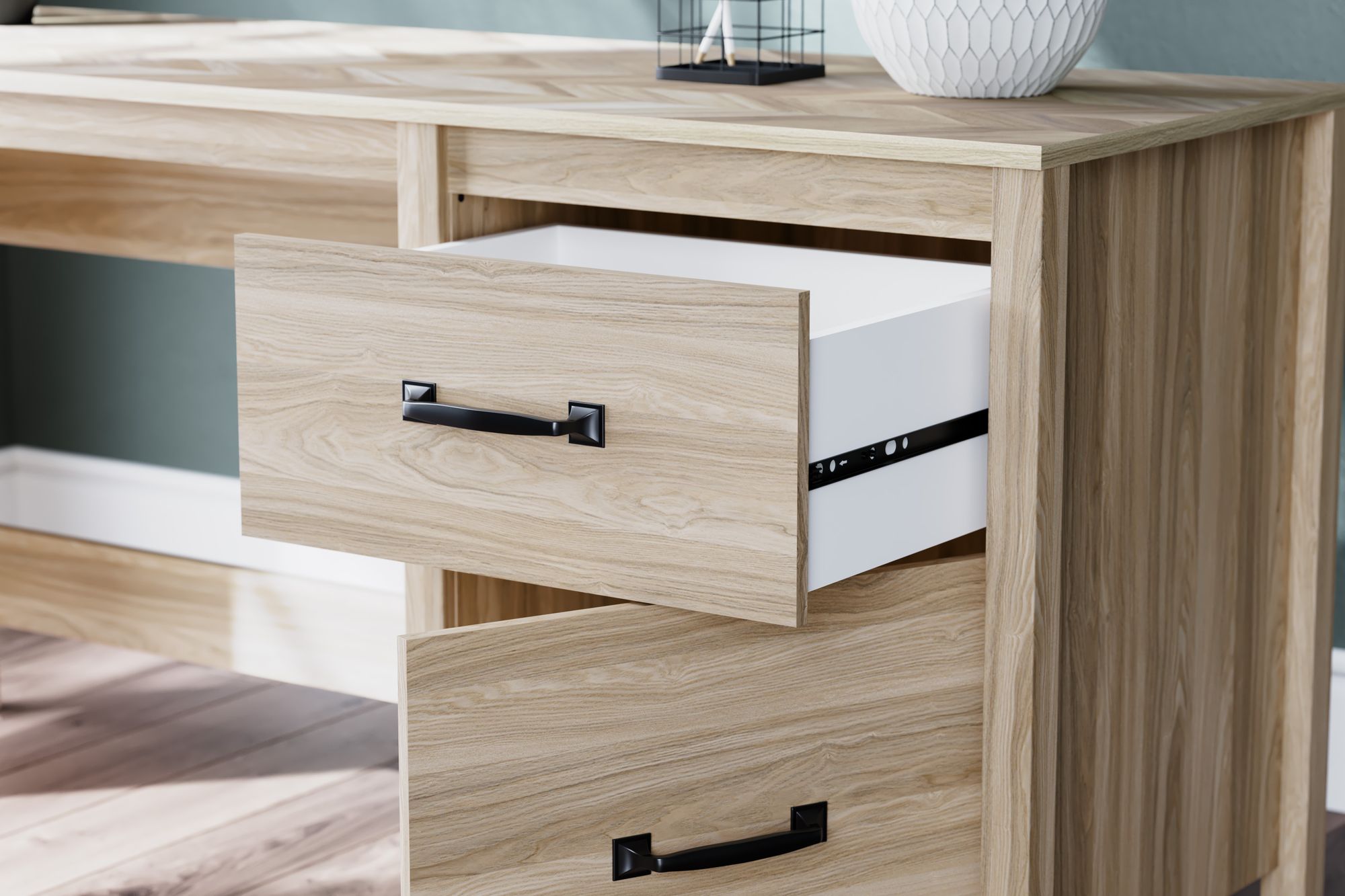 Battelle MDF/Plywood Home Office Desk