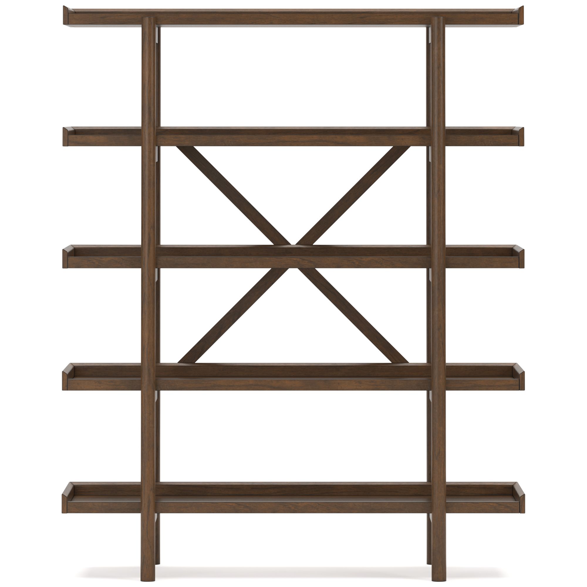 Lyncott Wood/MDF Bookcase