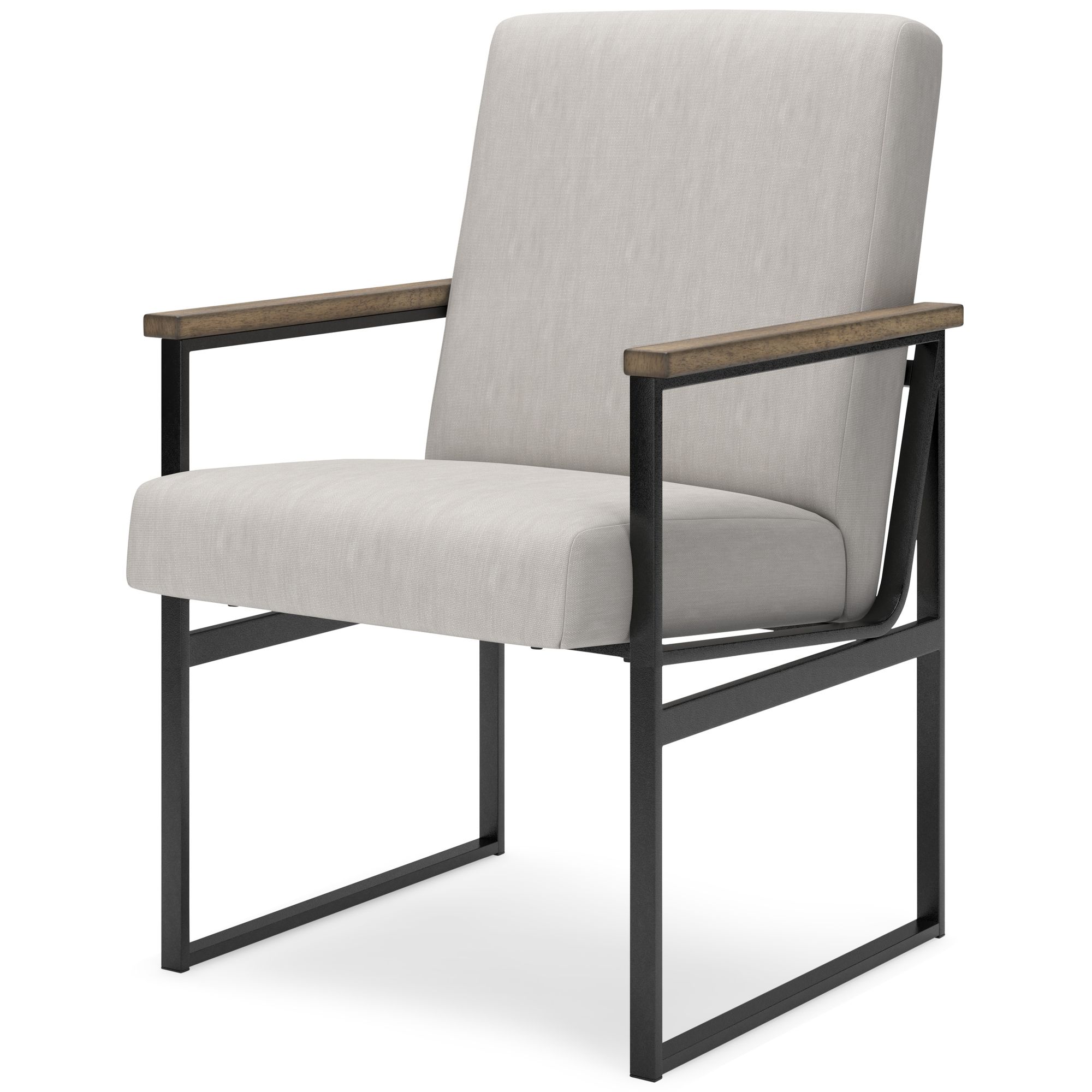 Montia Metal/Fabric Home Office Desk Chair