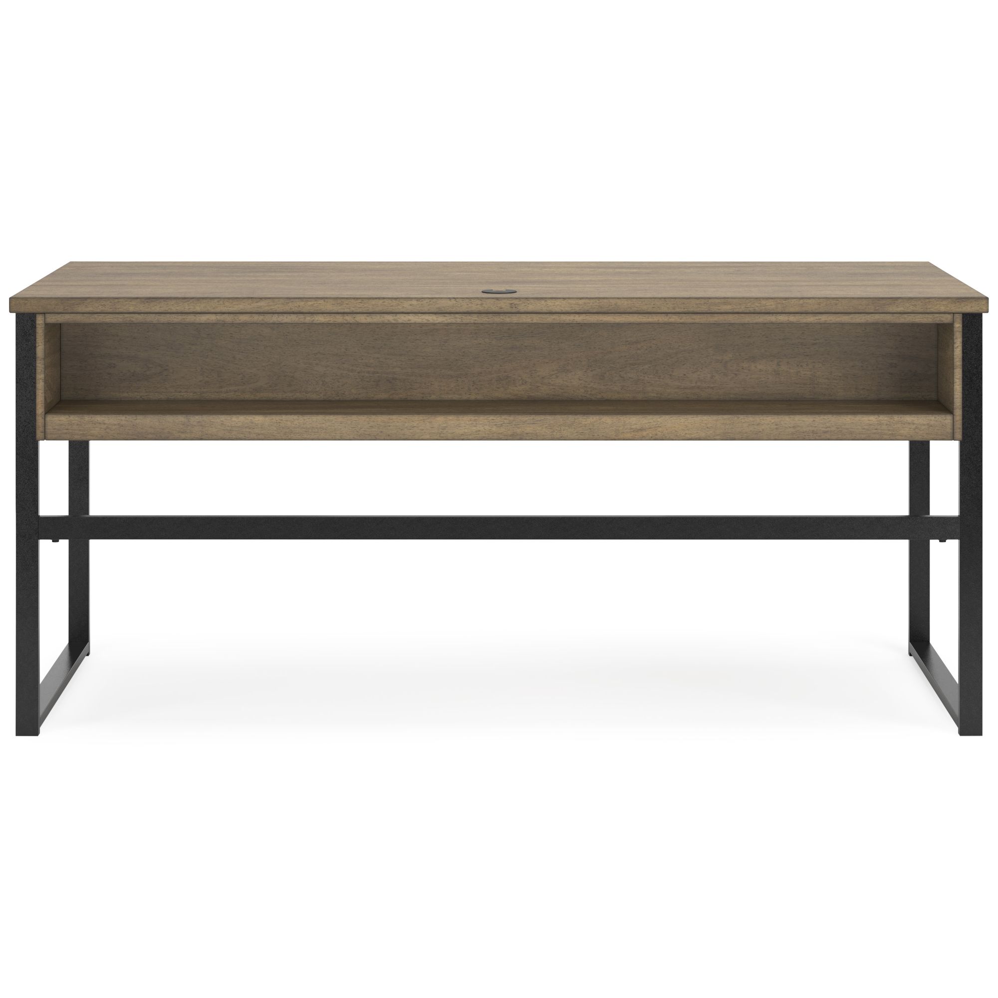 Montia Wood/Metal Home Office Desk