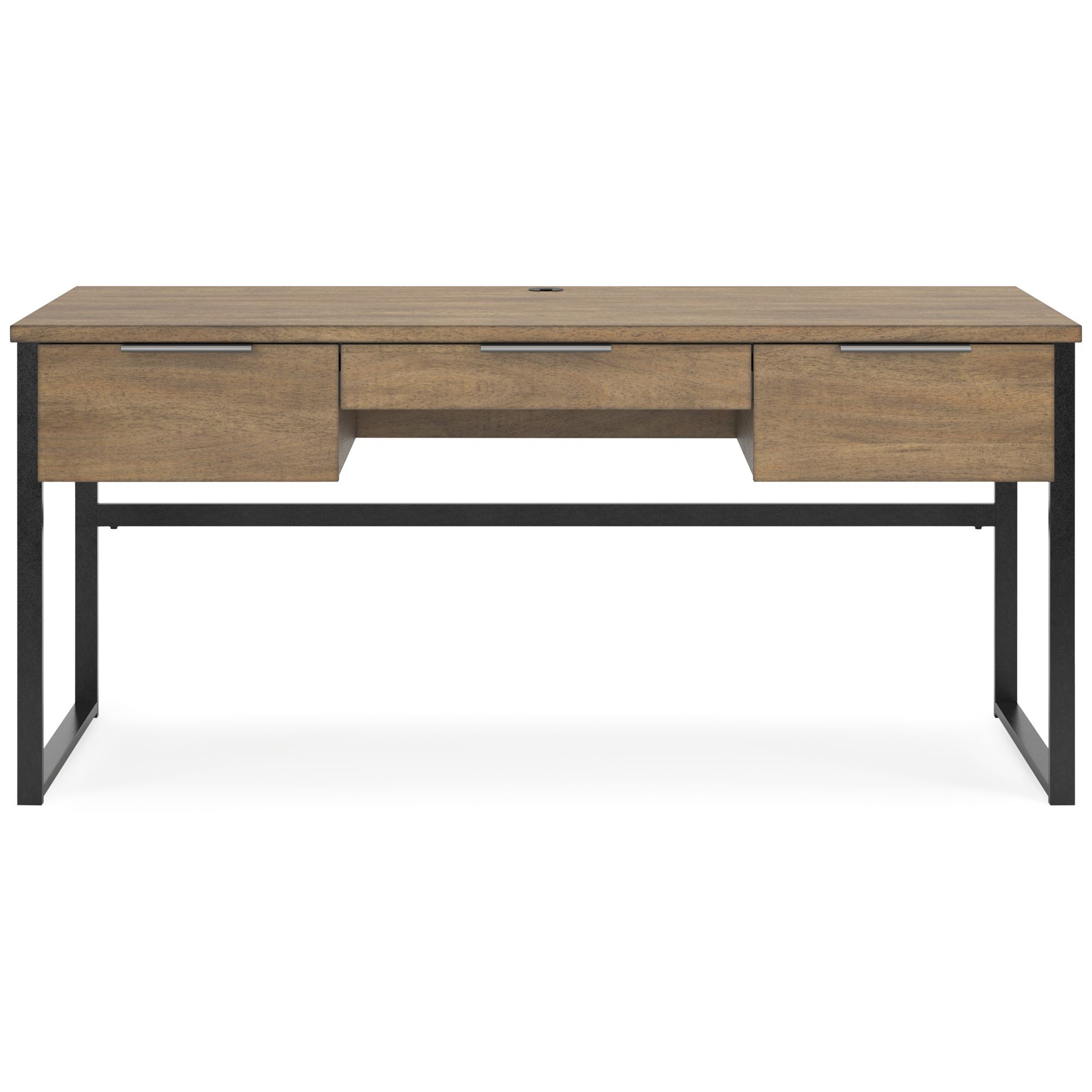 Montia Wood/Metal Home Office Desk