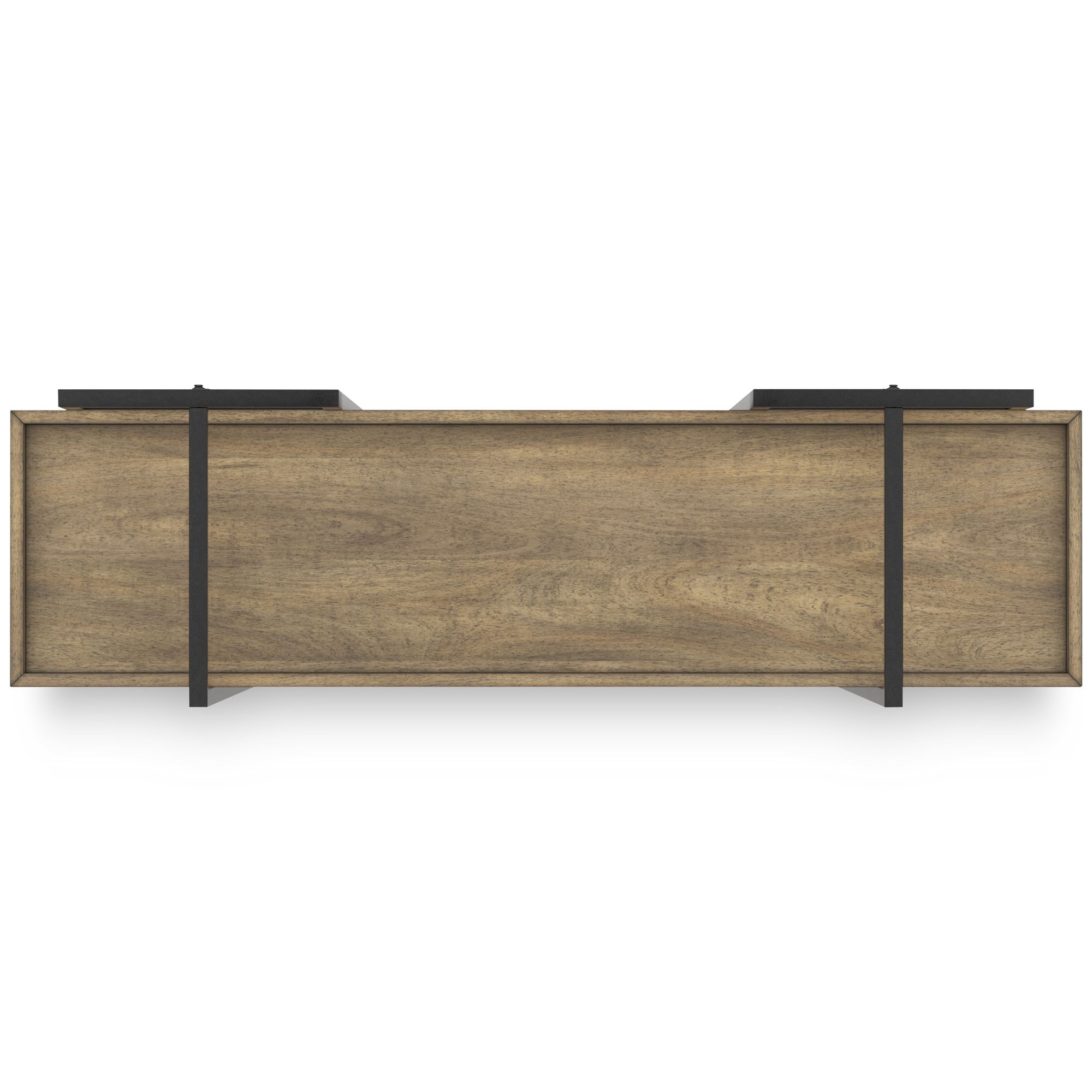 Montia Wood/Metal Bookcase