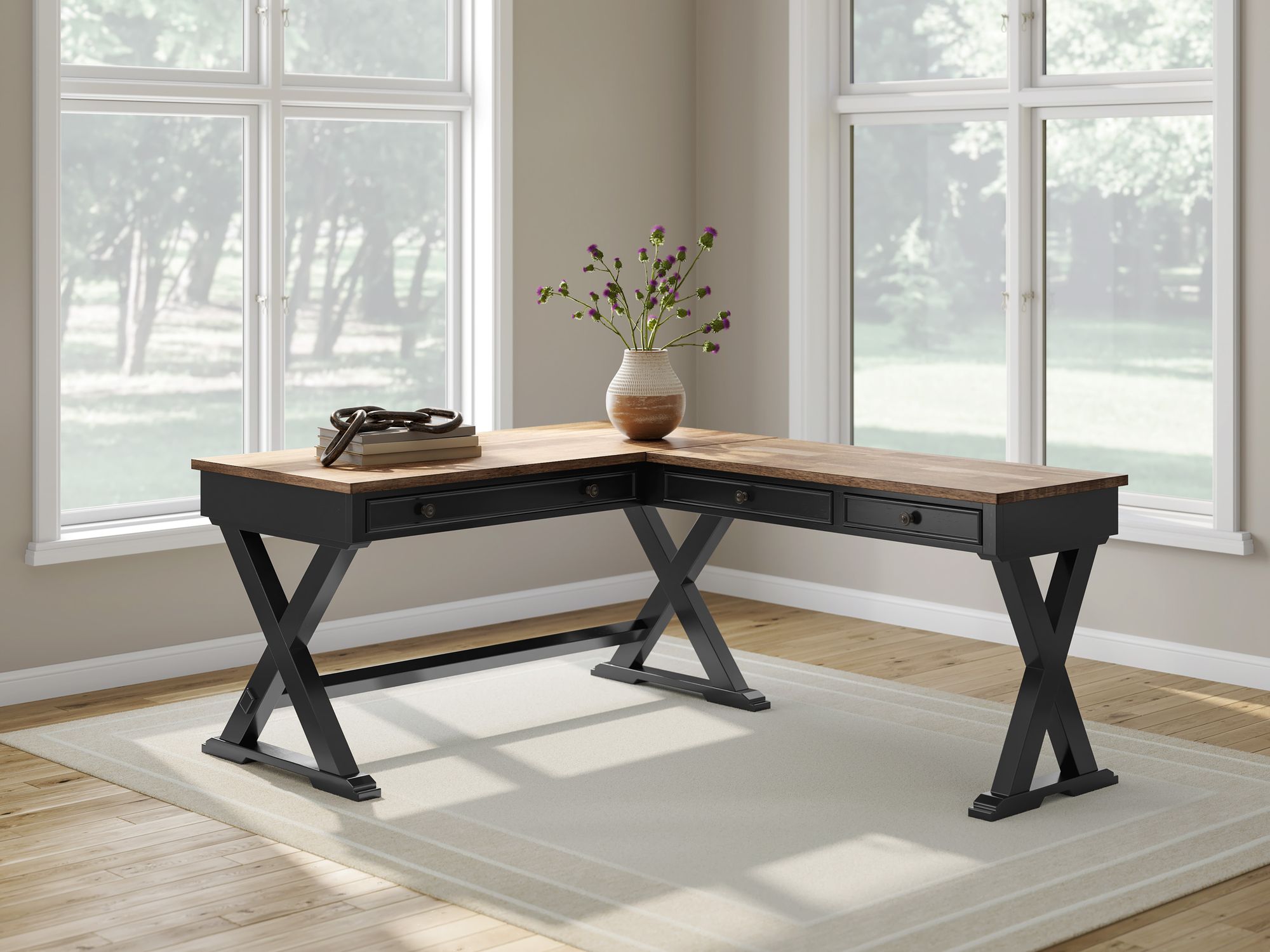 Wildenauer Wood/MDF Home Office Desk