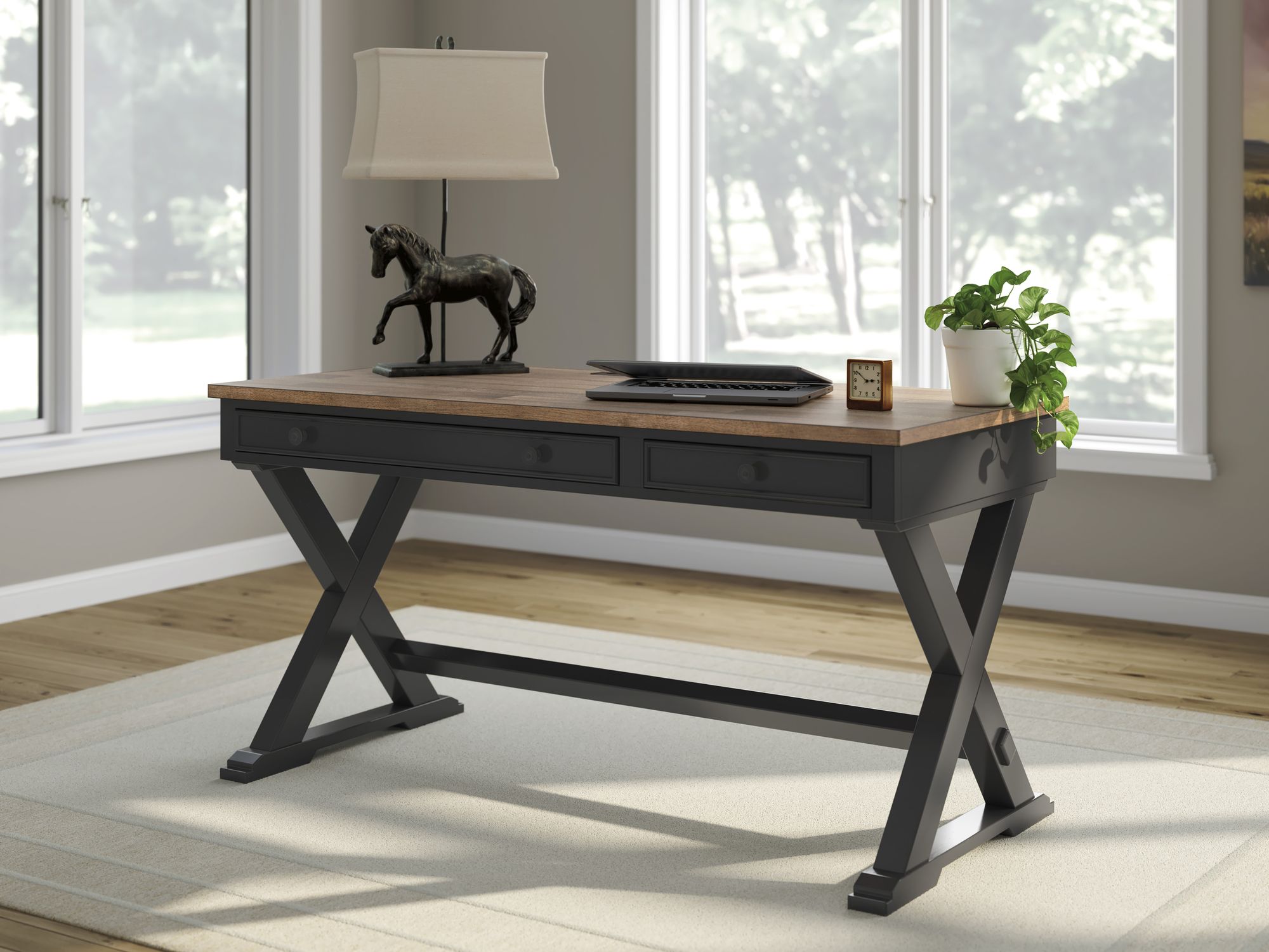 Wildenauer Wood/MDF Home Office Desk