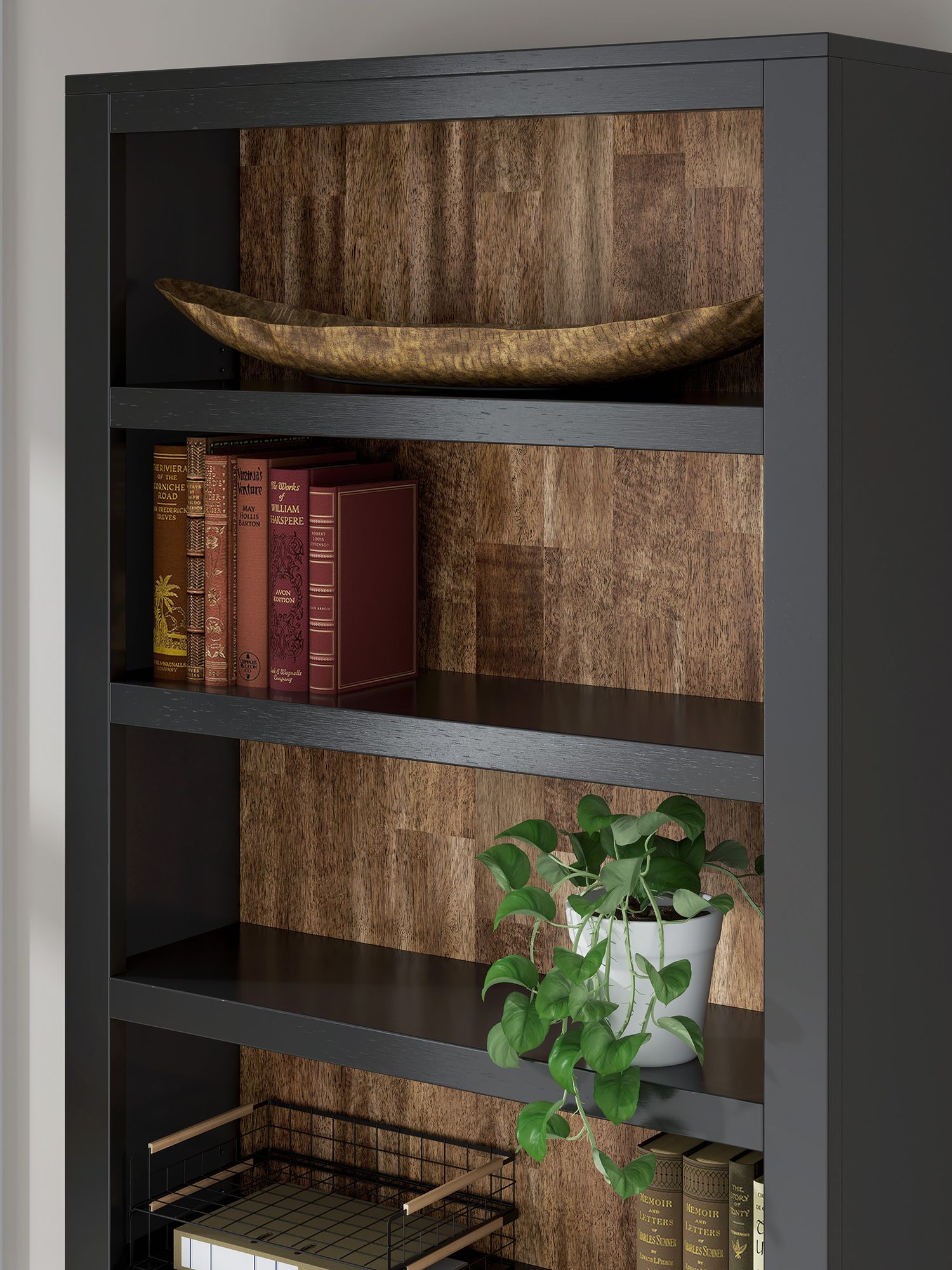 Wildenauer Wood/MDF Bookcase
