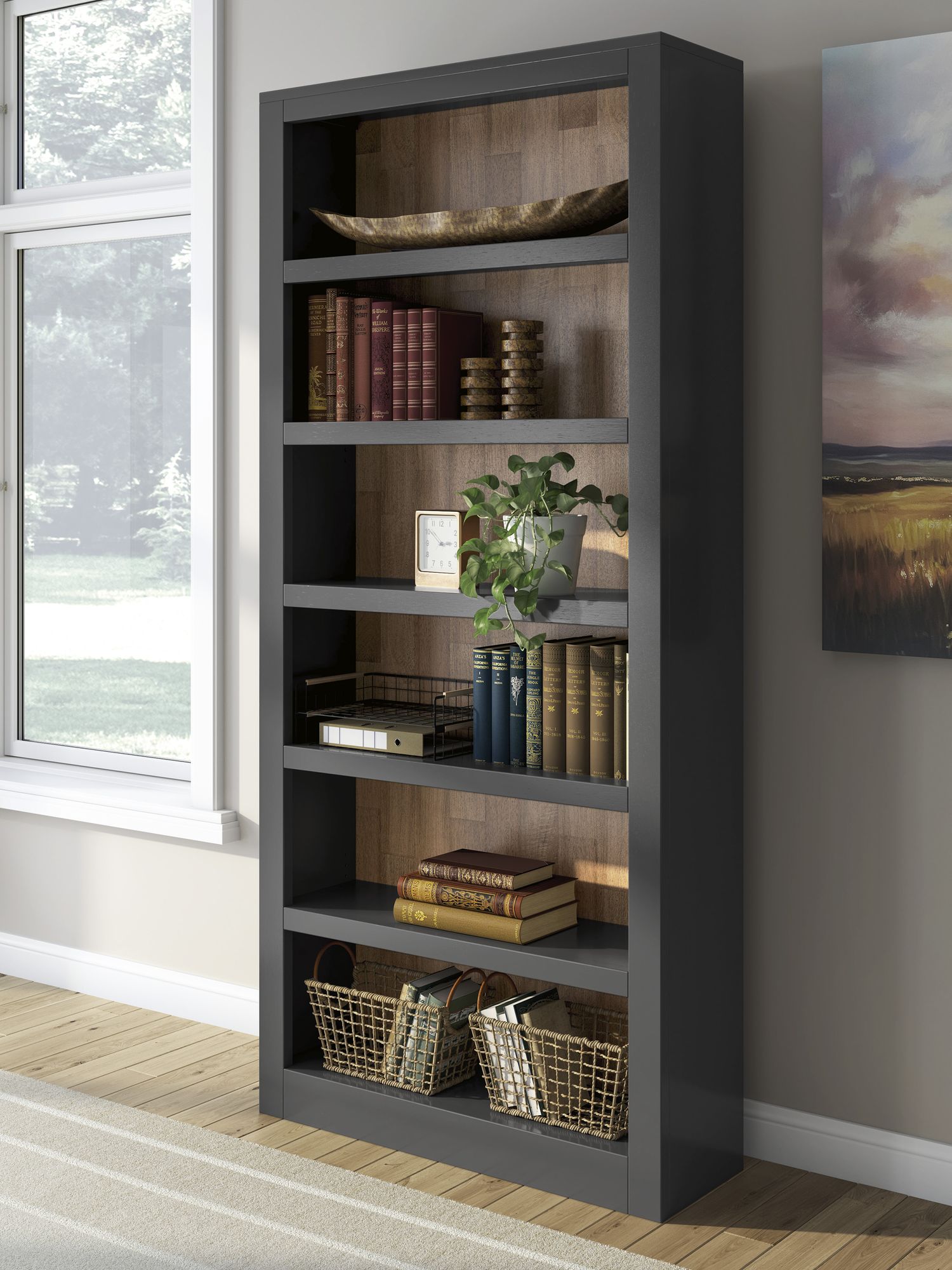Wildenauer Wood/MDF Bookcase