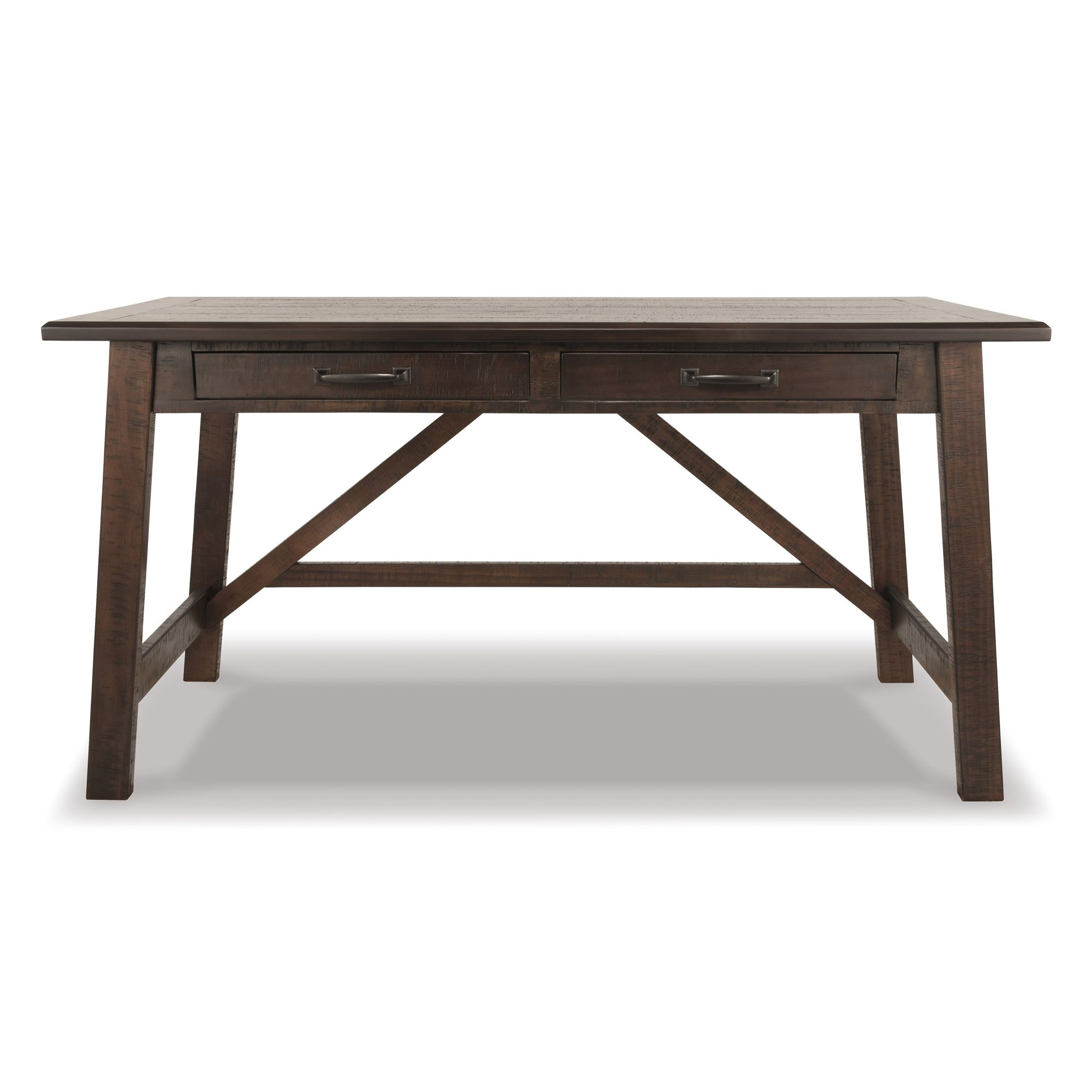 Baldridge Wood Home Office Large Leg Desk