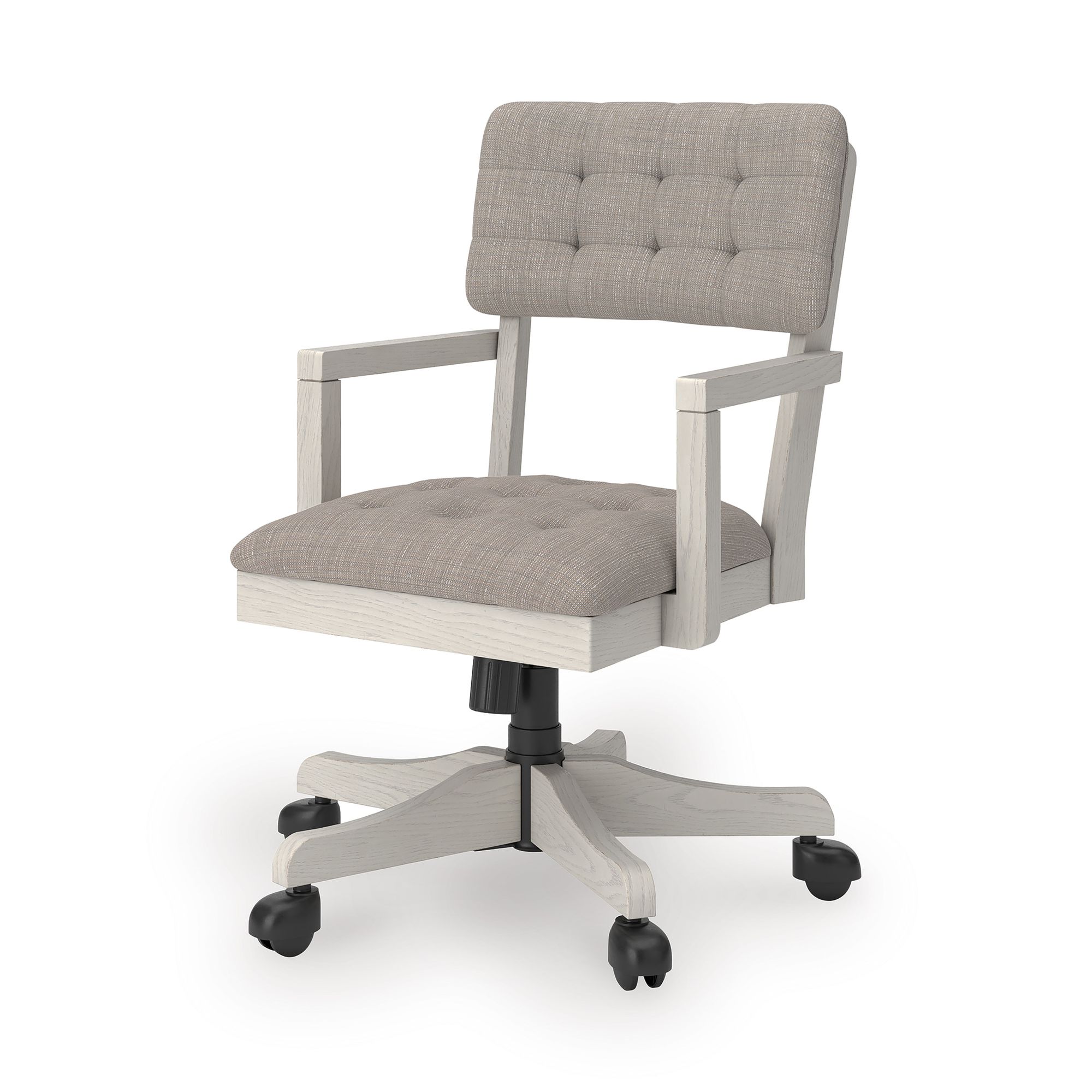 Robbinsdale Wood/Fabric Home Office Desk Chair