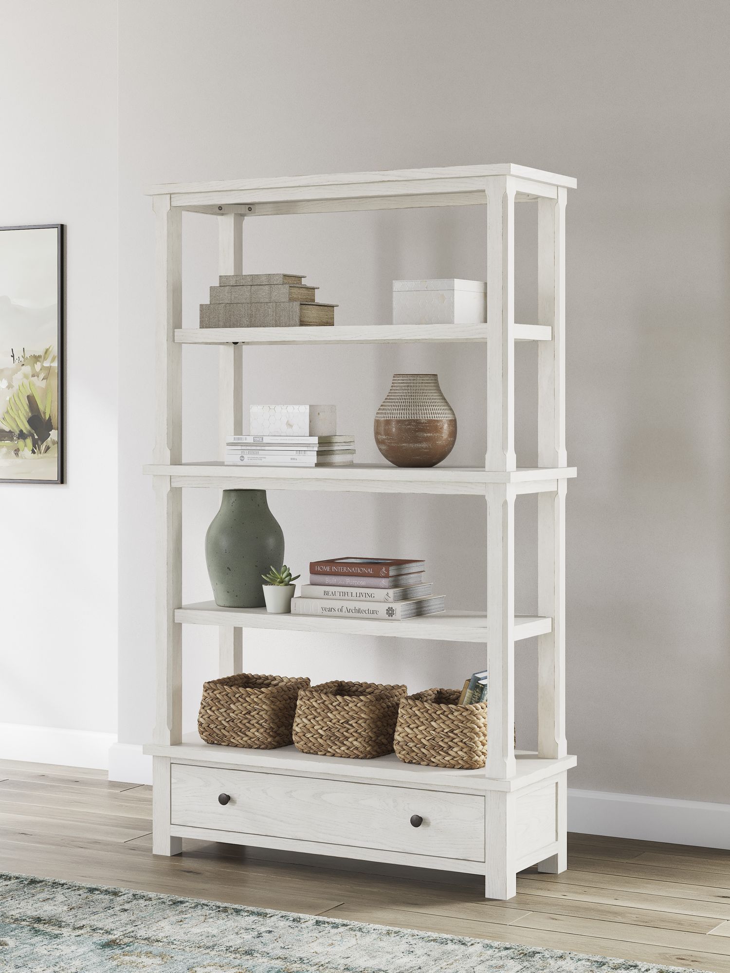 Robbinsdale Wood/MDF Bookcase