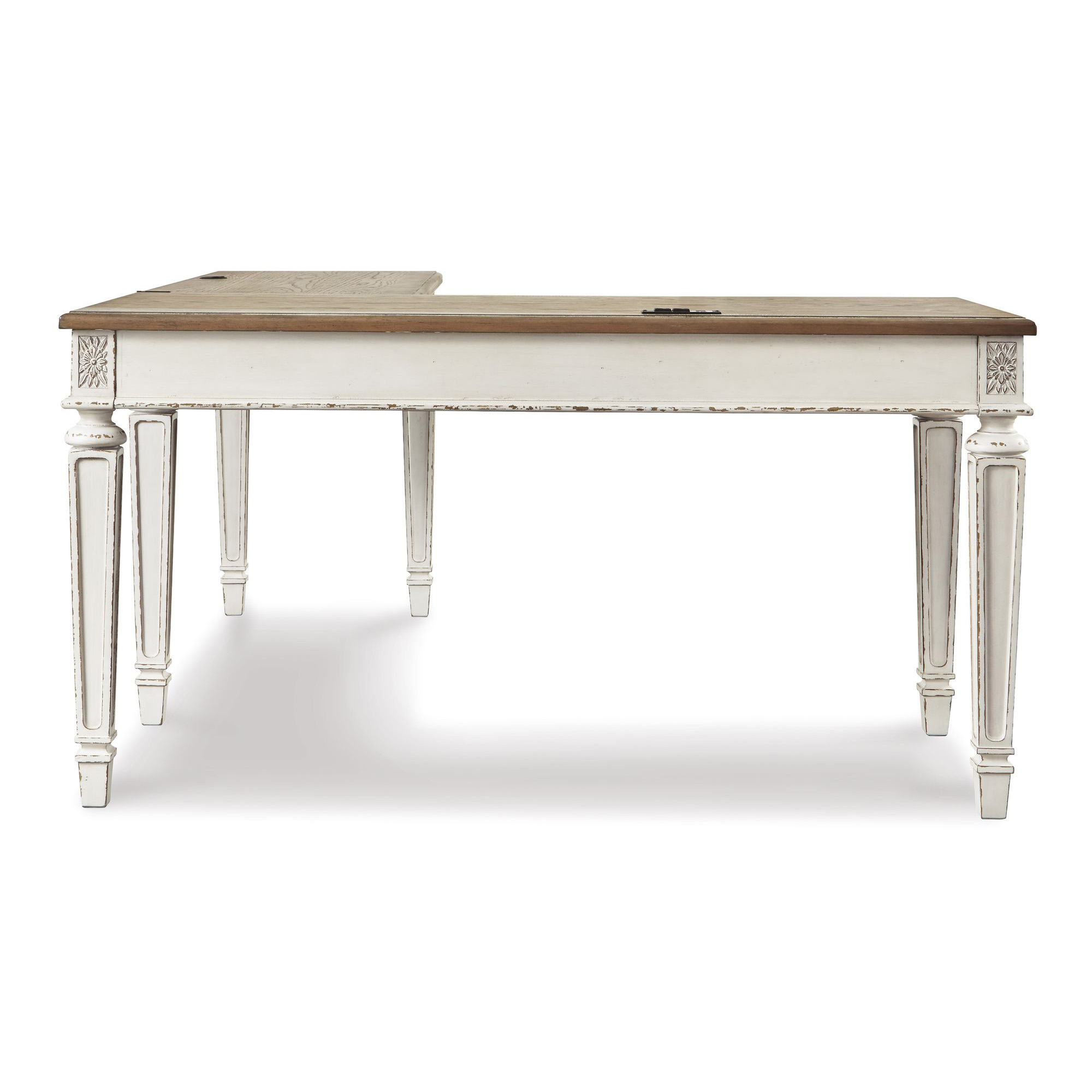 Realyn Wood 2-Piece Home Office Desk