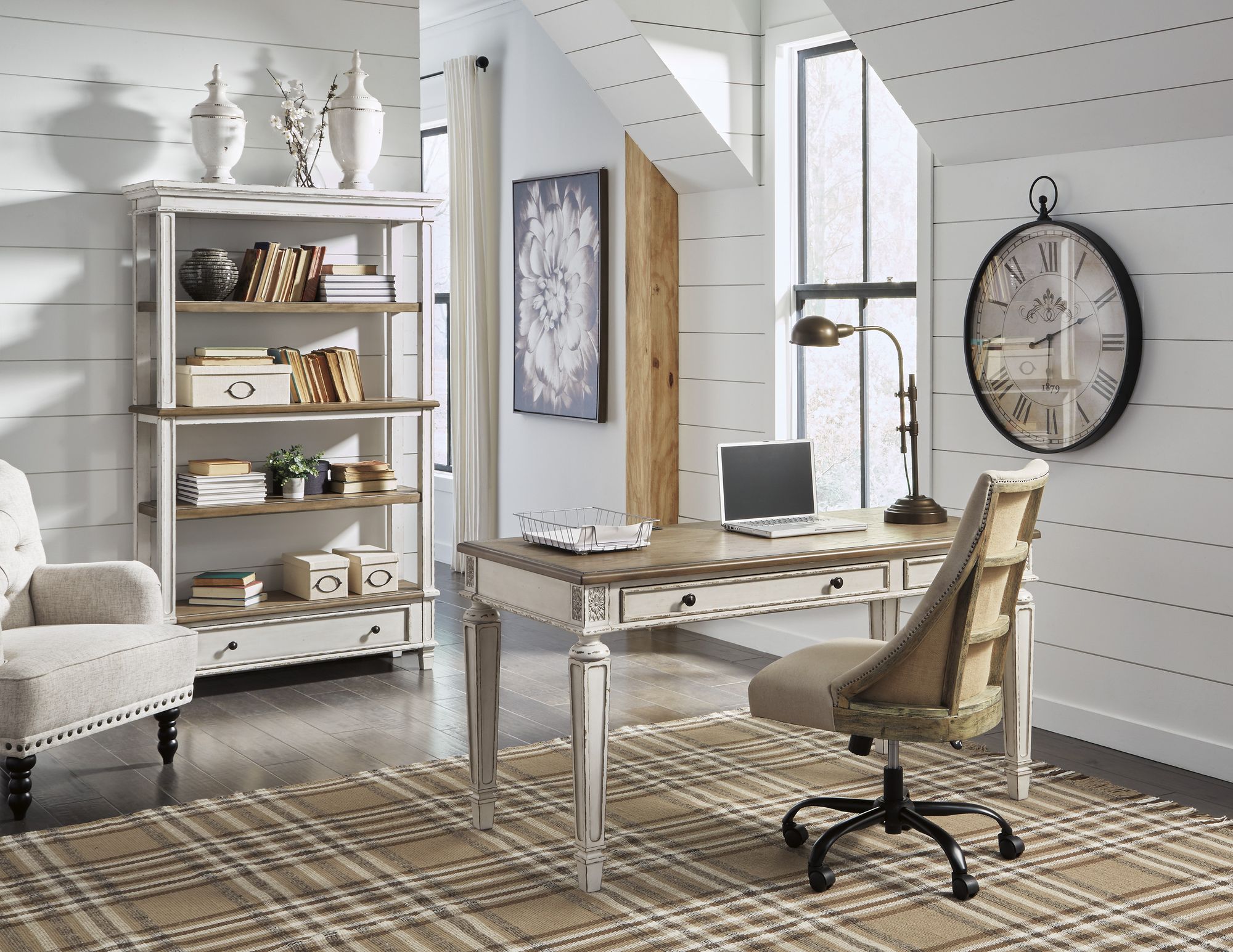 Realyn Wood Home Office Desk