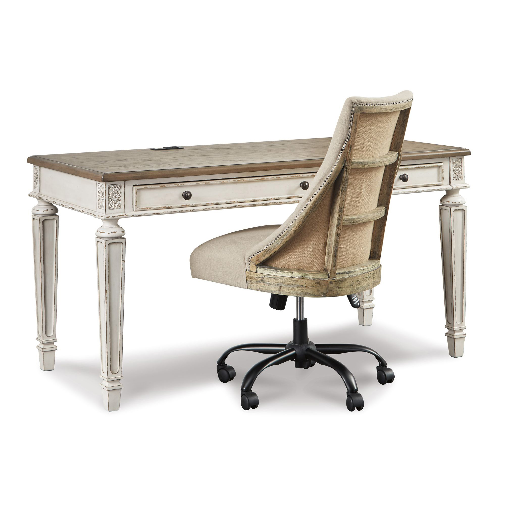 Realyn Wood Home Office Desk