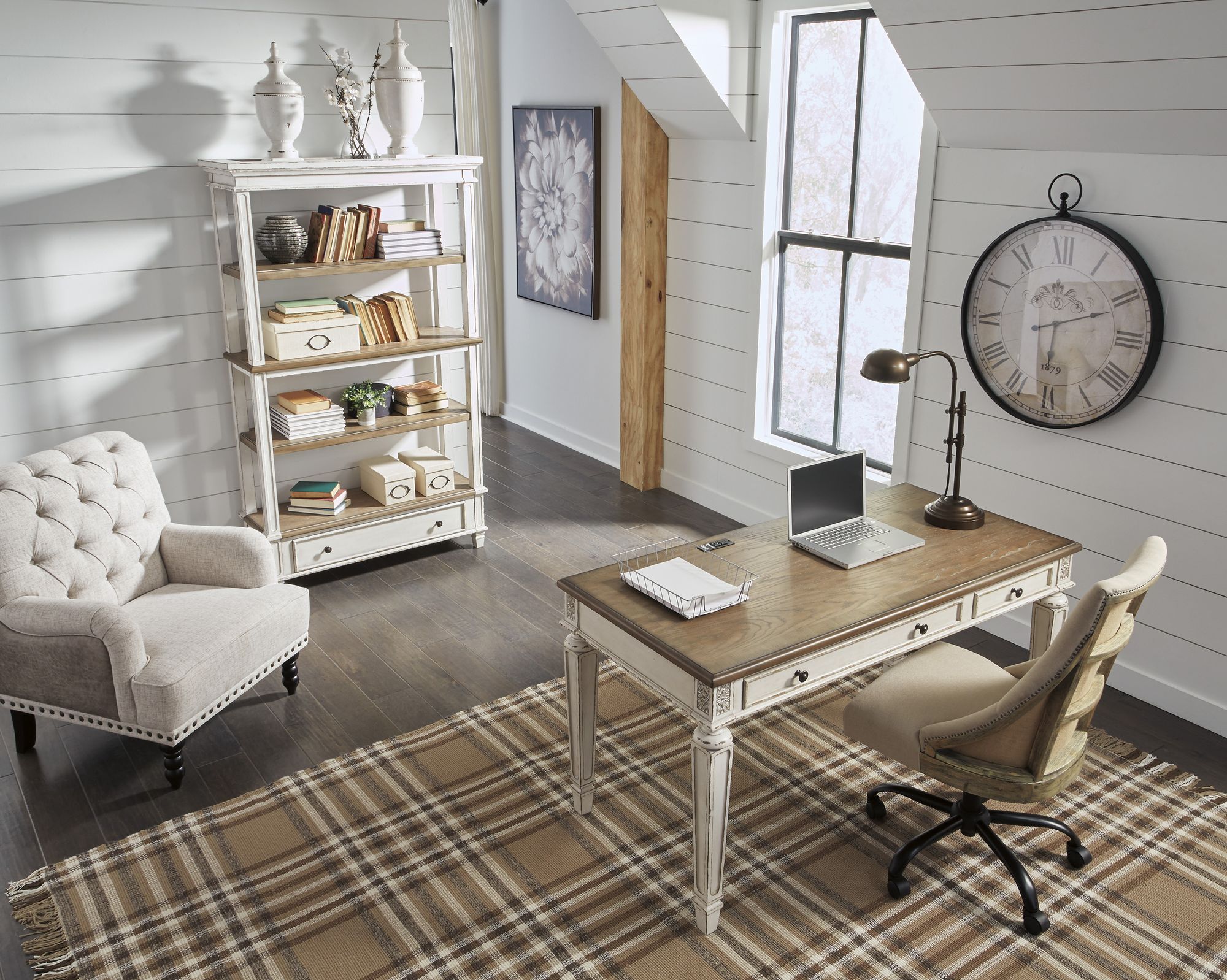 Realyn Wood Home Office Desk