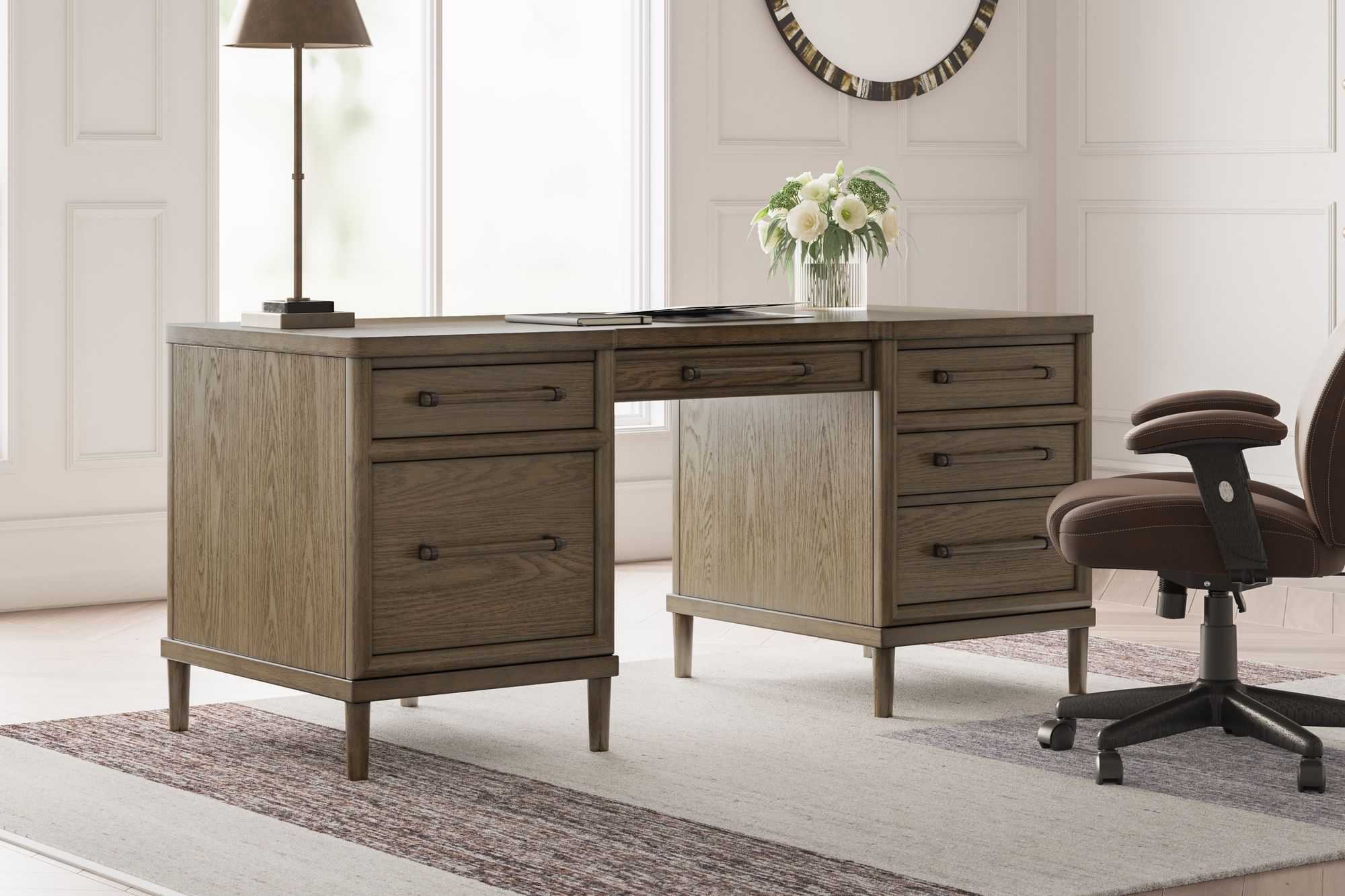 Roanhowe Wood/MDF Home Office Desk