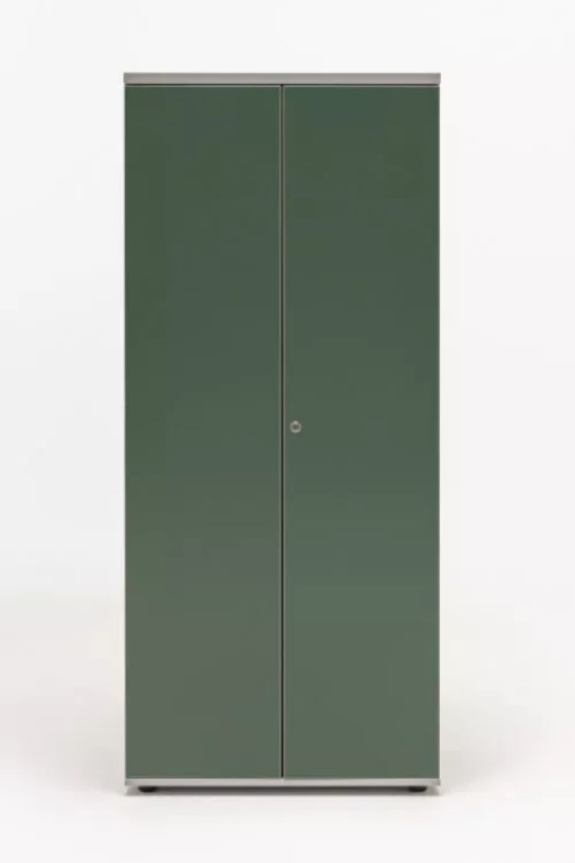 Color Wardrobe w/File Storage & 2 Doors