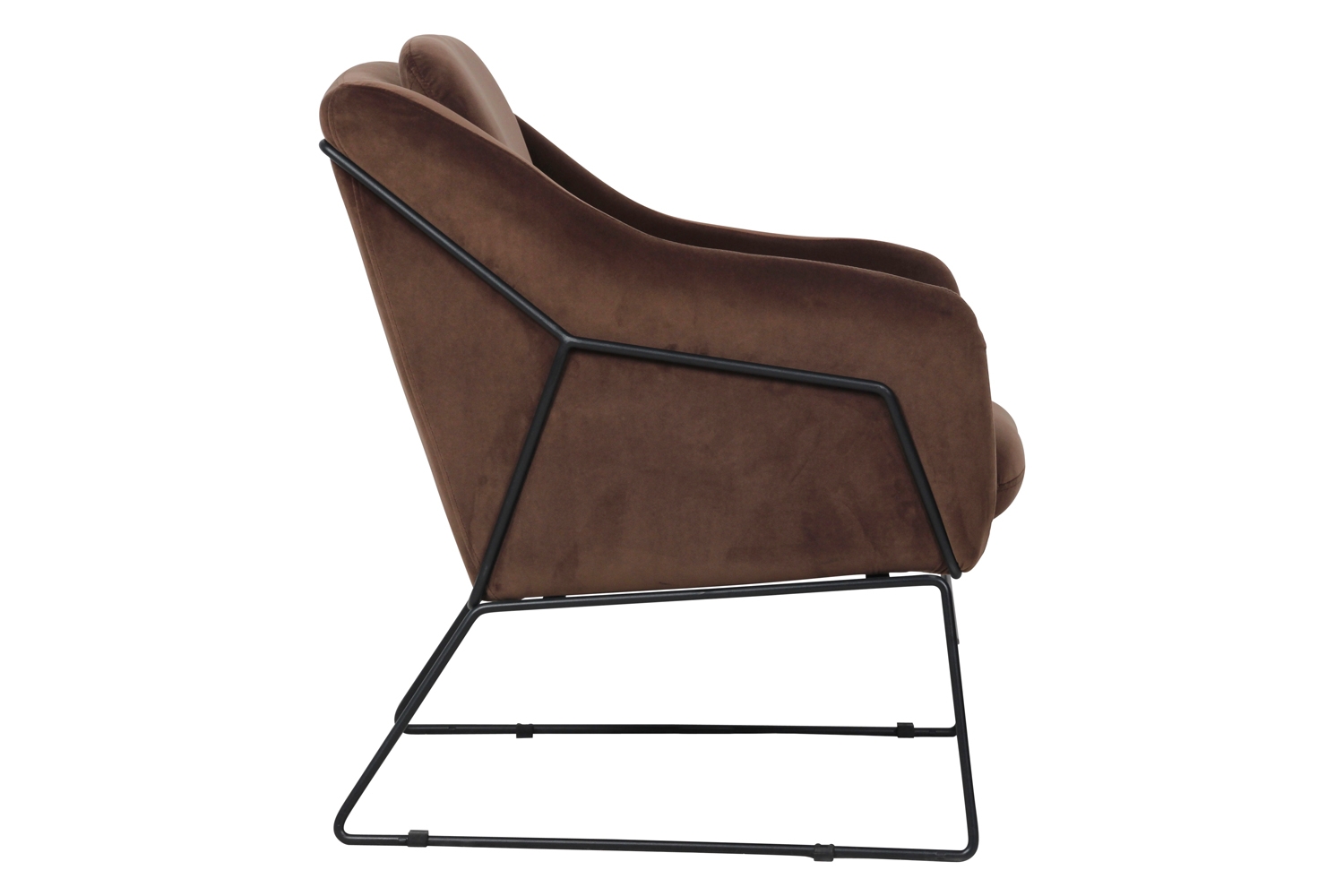 Harmony Velvet Accent Armchair
