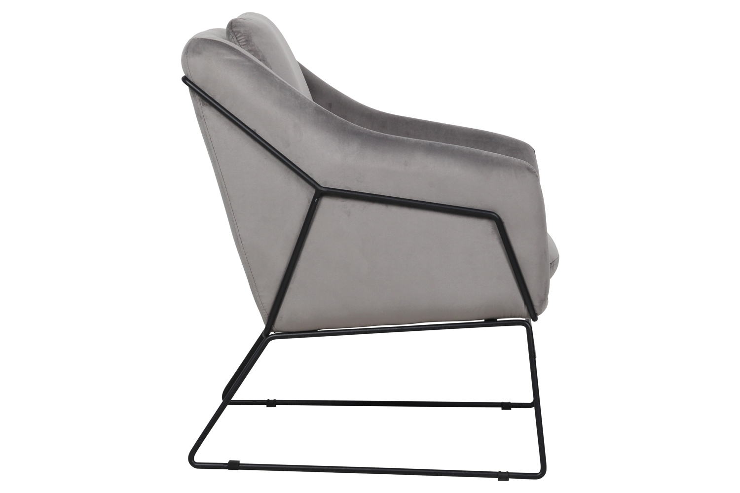 Harmony Velvet Accent Armchair