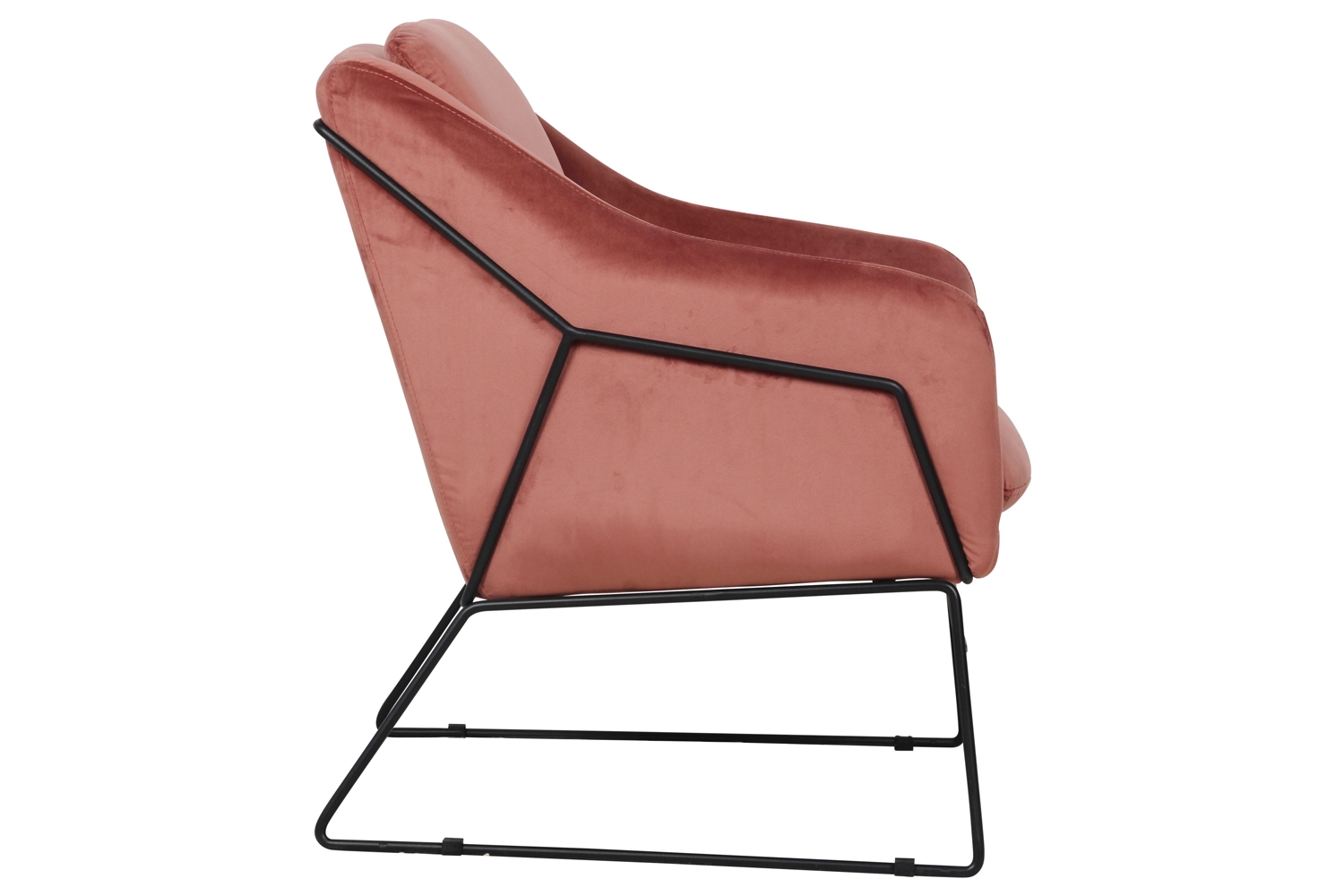 Harmony Velvet Accent Armchair