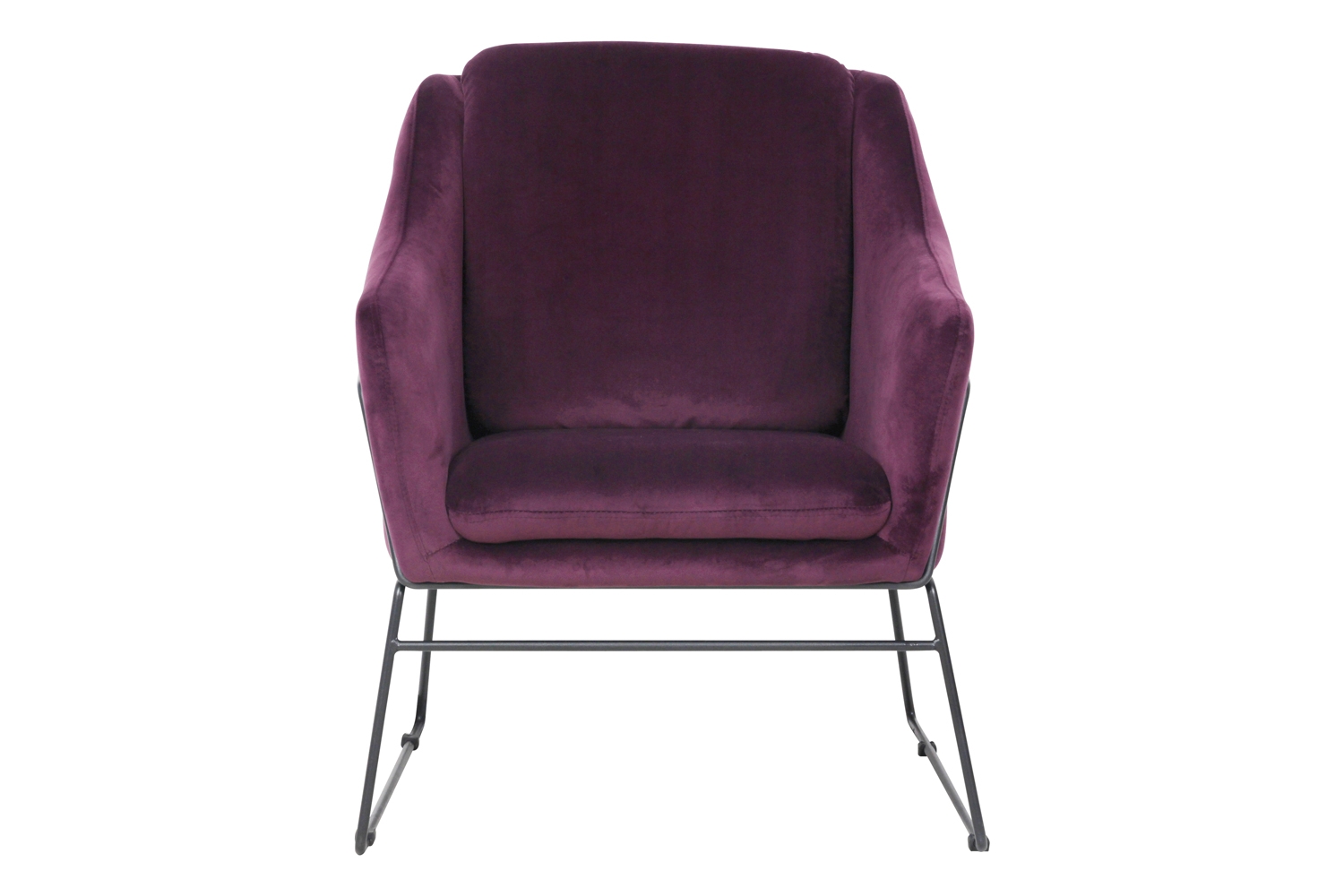 Harmony Velvet Accent Armchair
