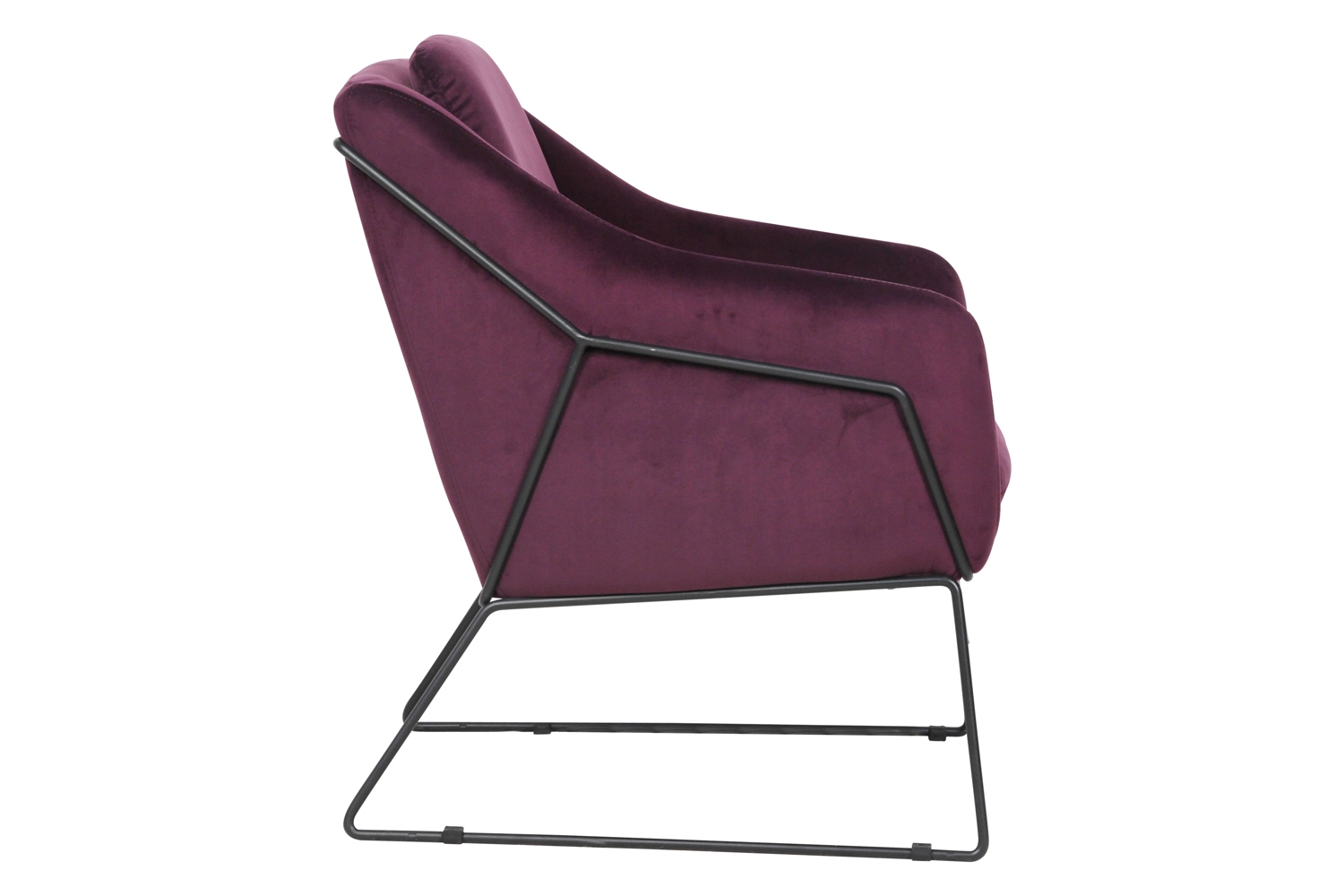 Harmony Velvet Accent Armchair