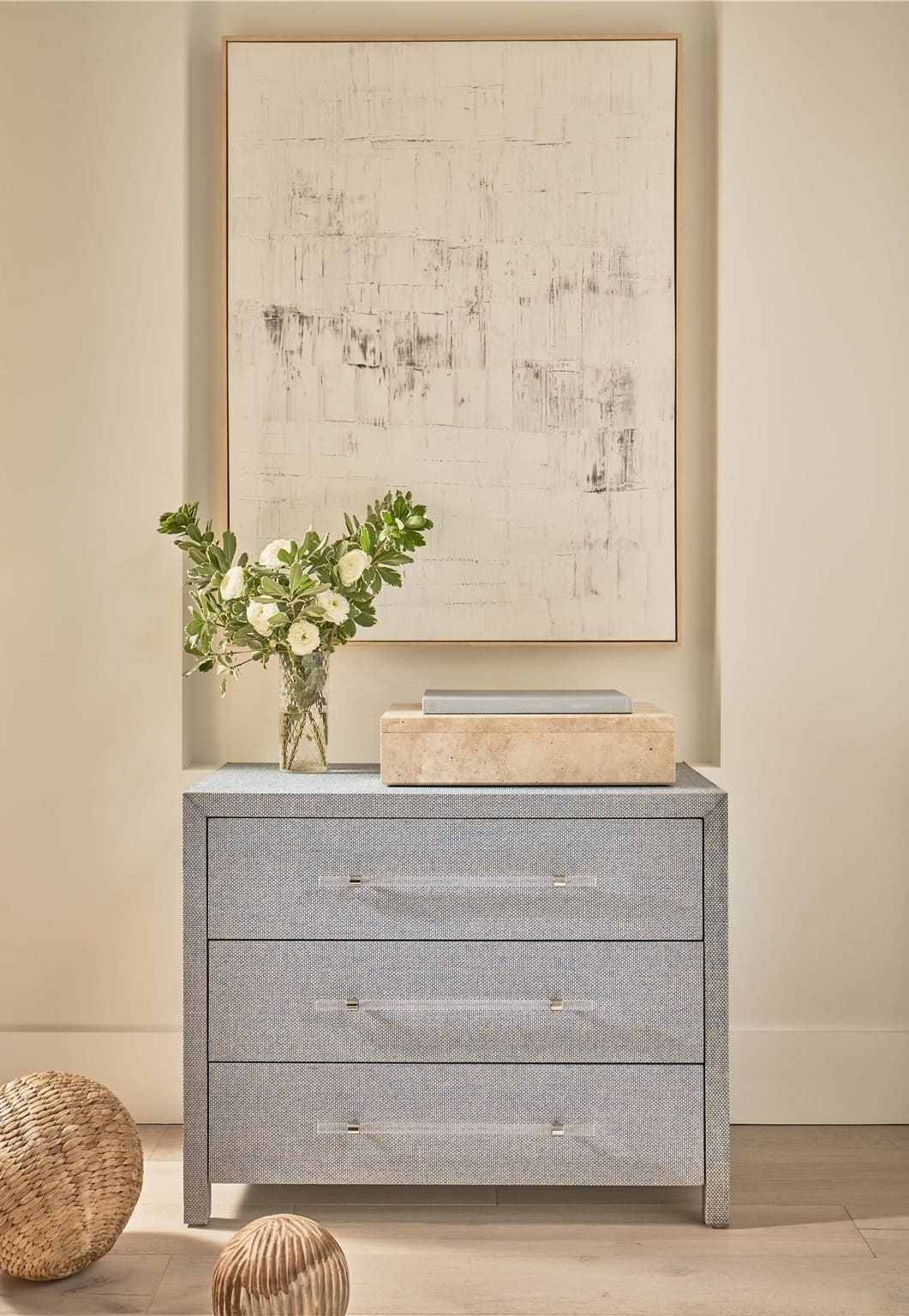 Bimini Wood Chest w/3 Drawers
