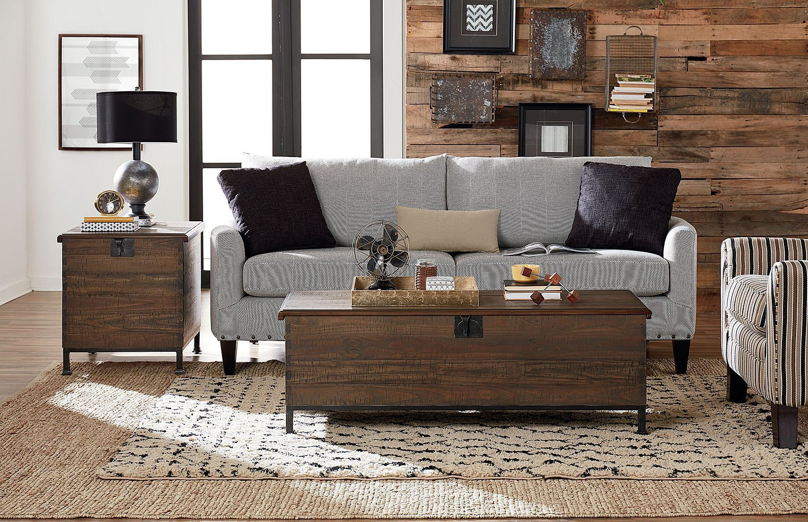 Living Room Hammary Hidden Treasures Trunk Table