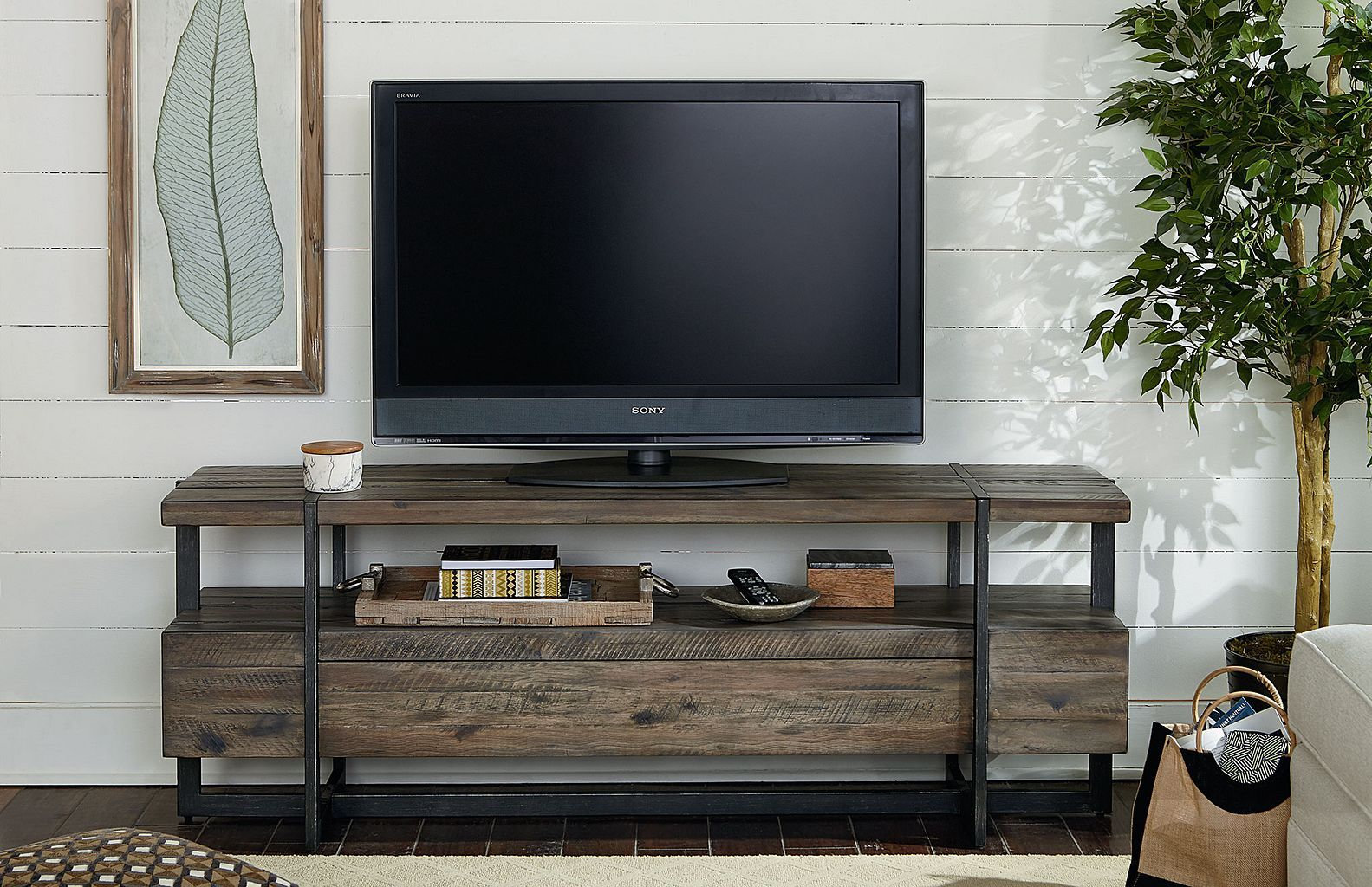 Kressley Solid Wood TV Stand for TVs up to 75"