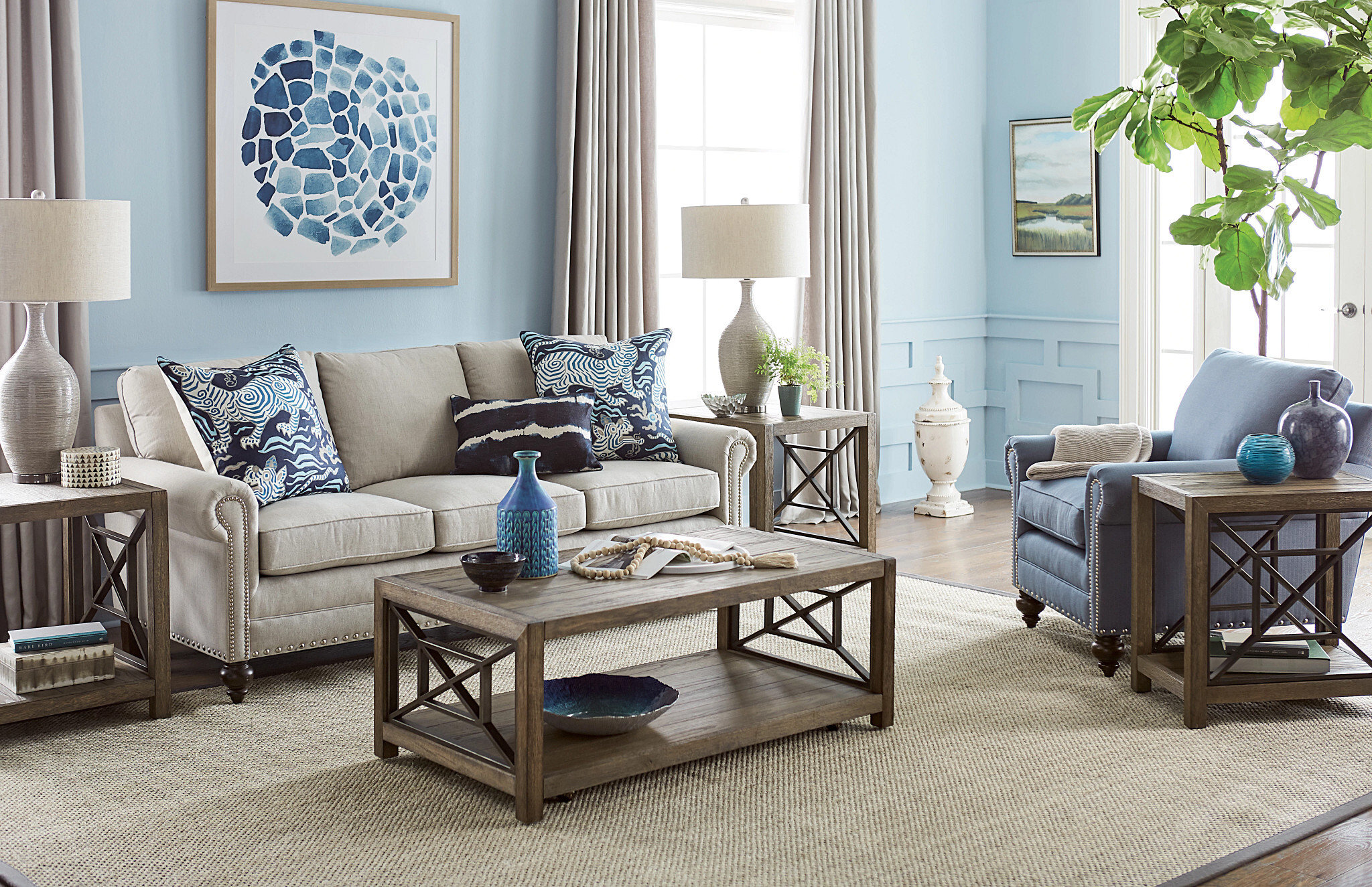 Piermont 3 - Piece Living Room Table Set