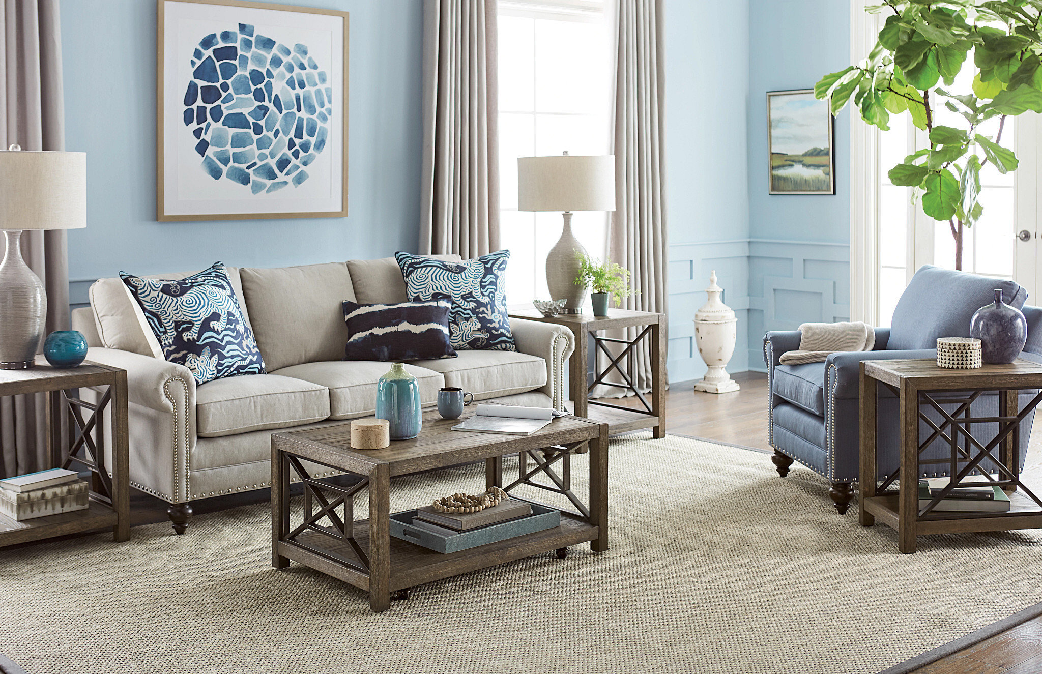 Piermont 3 - Piece Living Room Table Set