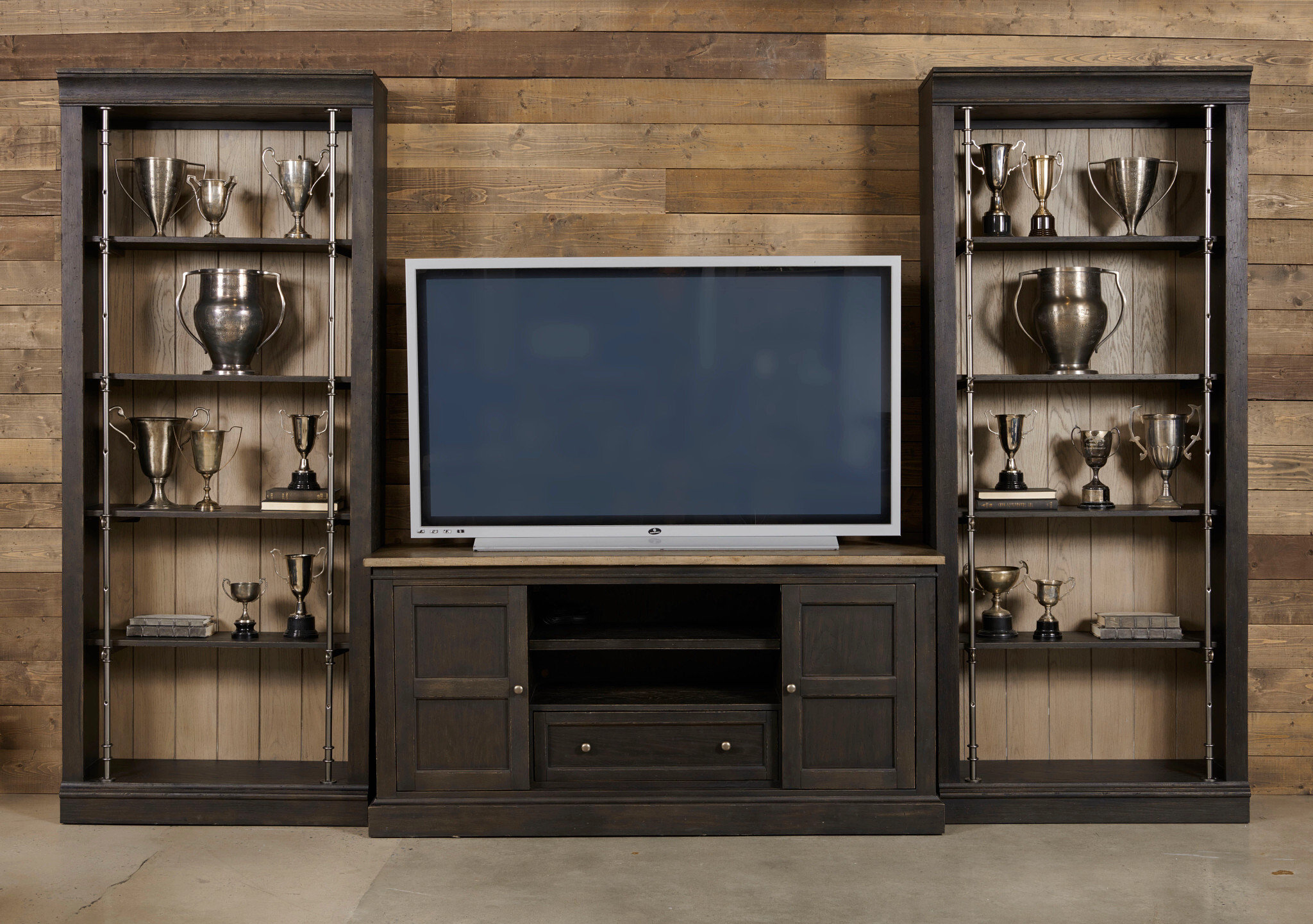 Hancock Wood 5-Tier Bunching Bookcase