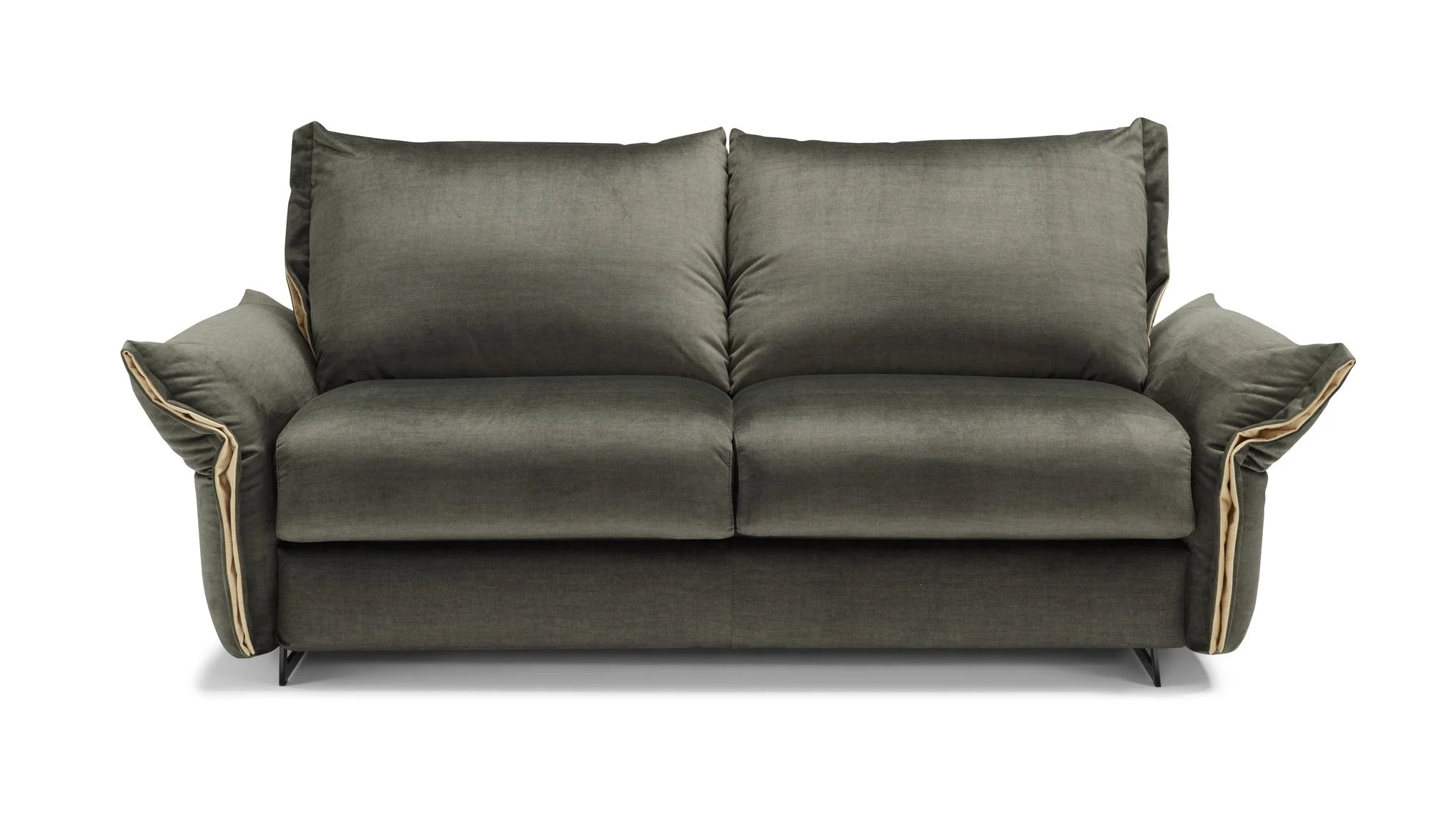 Handy Leather Convertible Sofabed Customizable