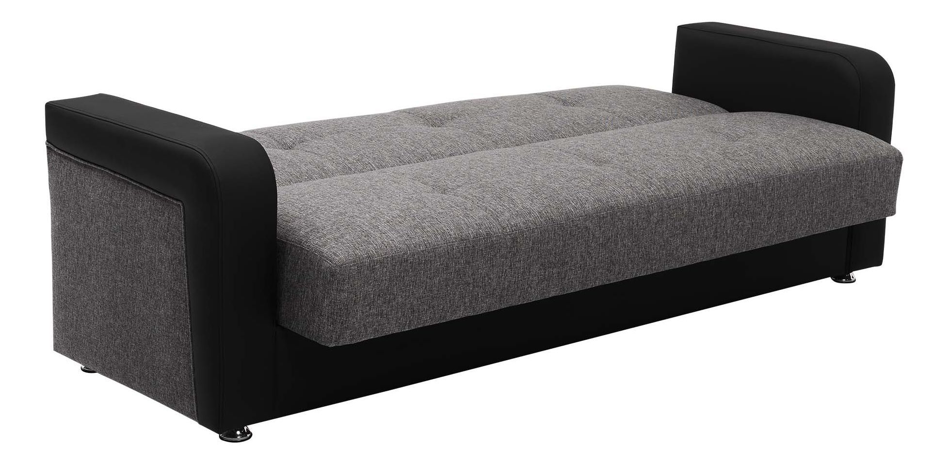 Harmony Fabric/PU Convertible Sofabed