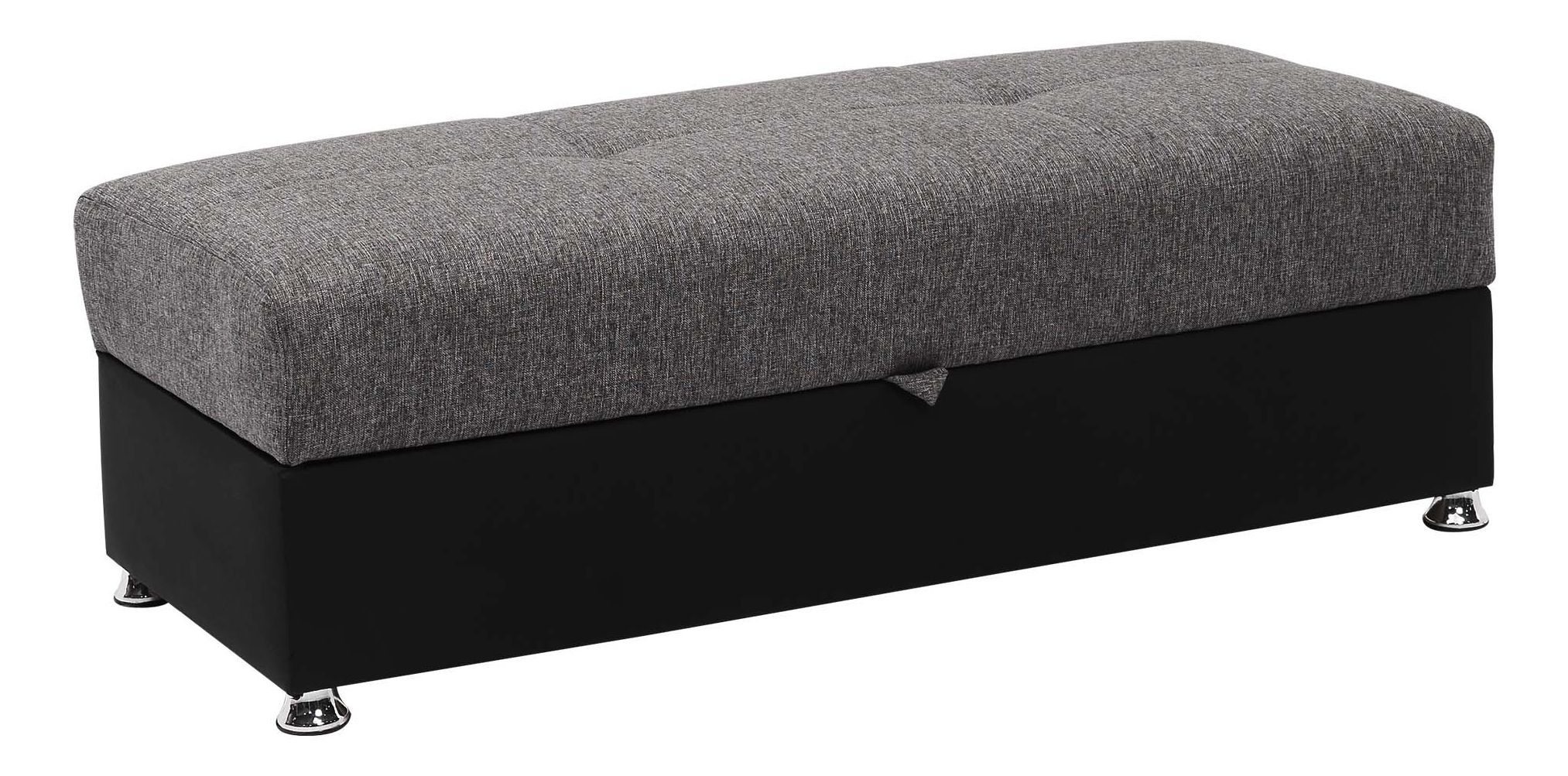 Harmony Fabric/PU Convertible Sectional Living Room Set