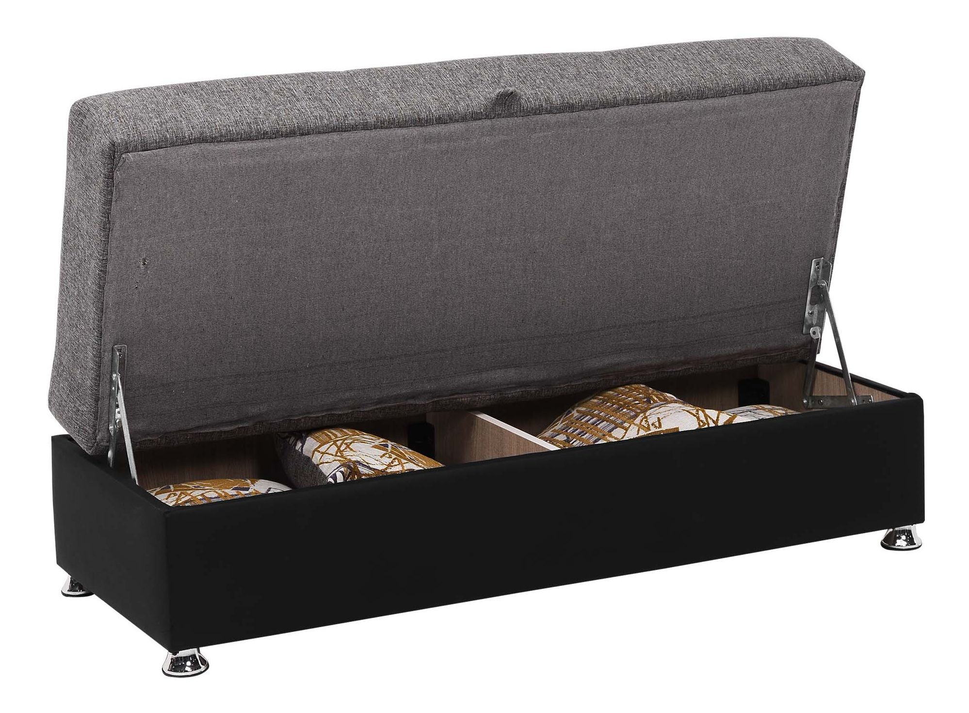 Harmony Fabric/PU Convertible Living Set
