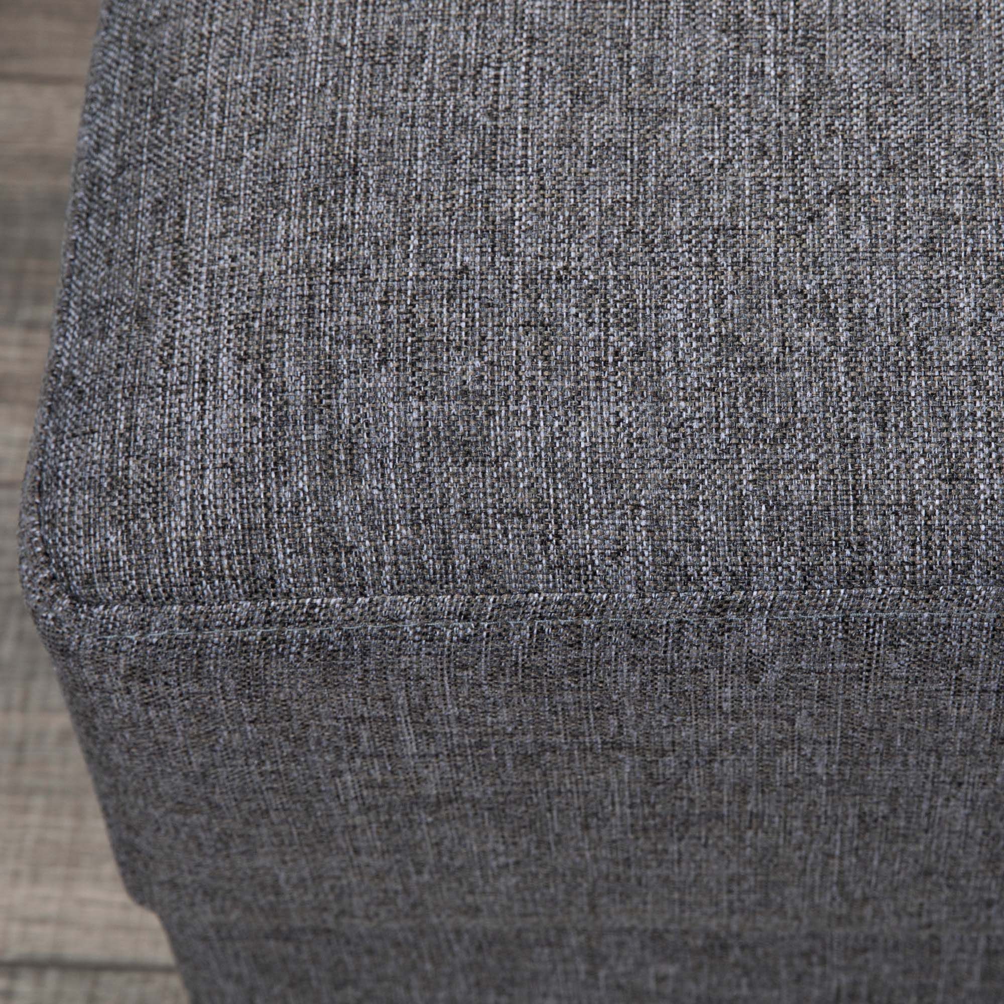 Harmony Chenille Fabric Ottoman
