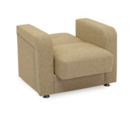 Harmony Fabric Convertible Sleeper Chair