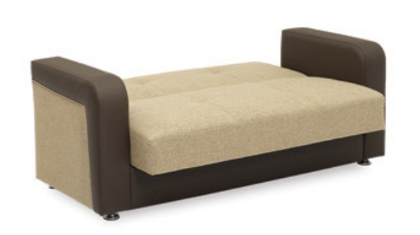 Harmony Fabric/PU Convertible Living Set