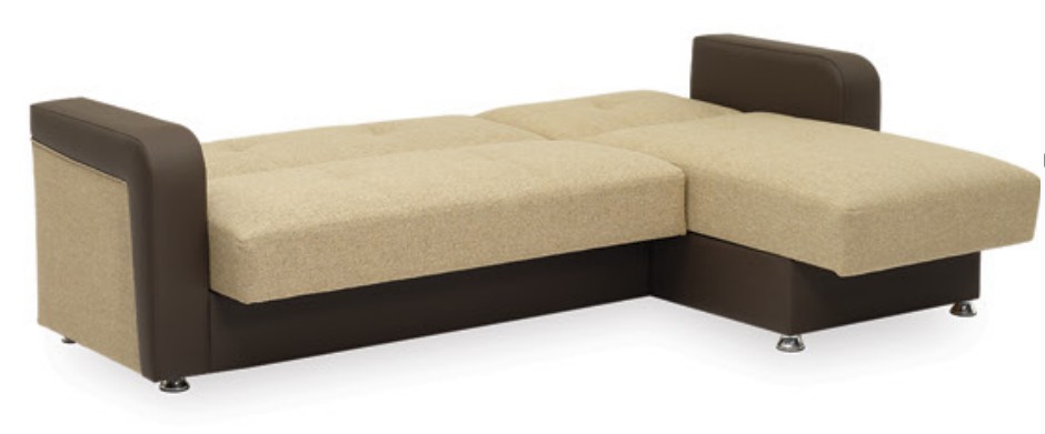 Harmony Fabric/PU Convertible Sectional Living Room Set