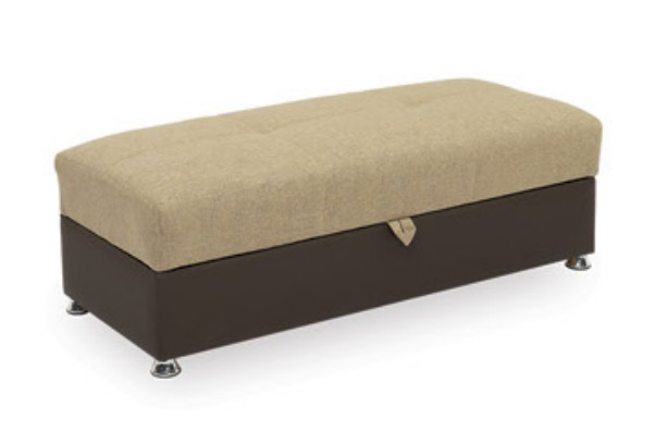 Harmony Fabric/PU Convertible Sectional Living Room Set