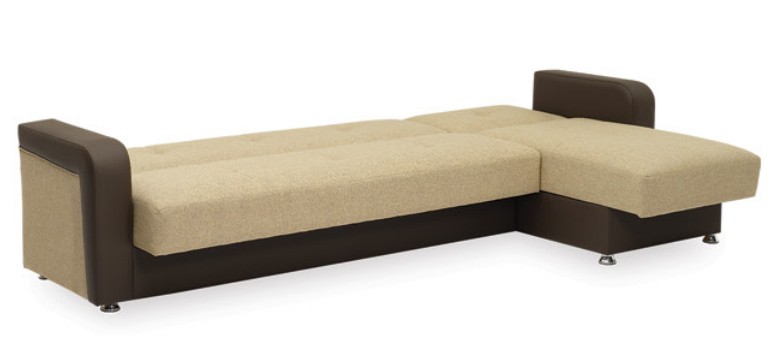 Harmony Fabric/PU Convertible Living Set