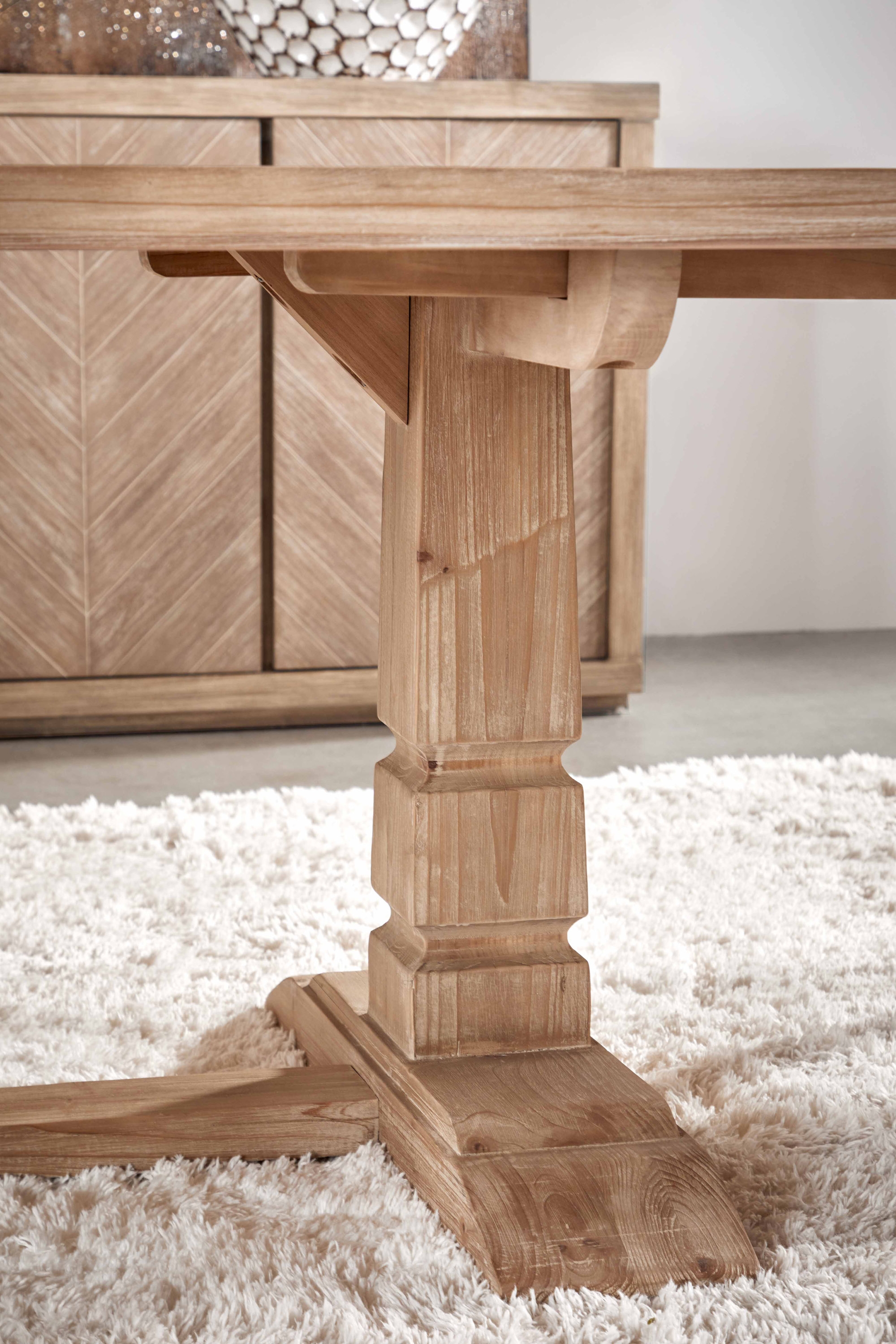Hayes Wood Extendable Dining Table