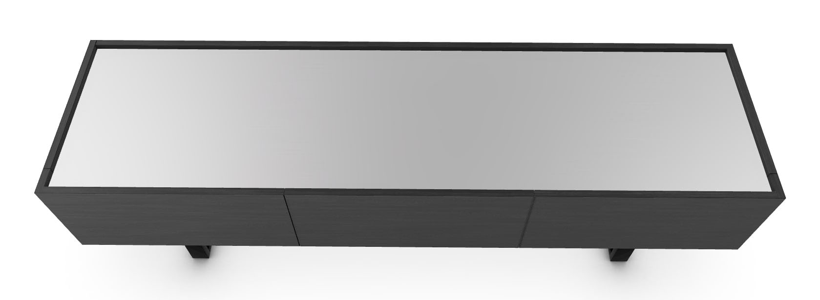 Horizon Ceramic/Wood/Metal Customizable TV Stand w/Door & 2 Drawer & Metal Base