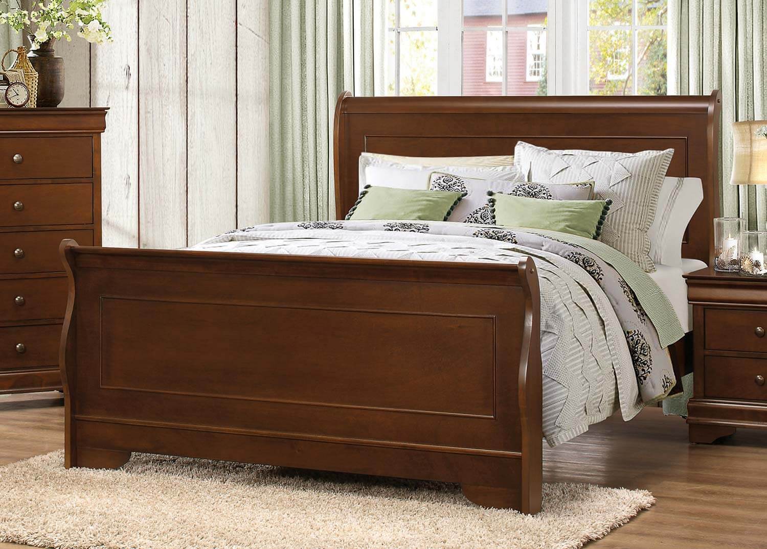 Abbeville Queen Size Bed by Homelegance