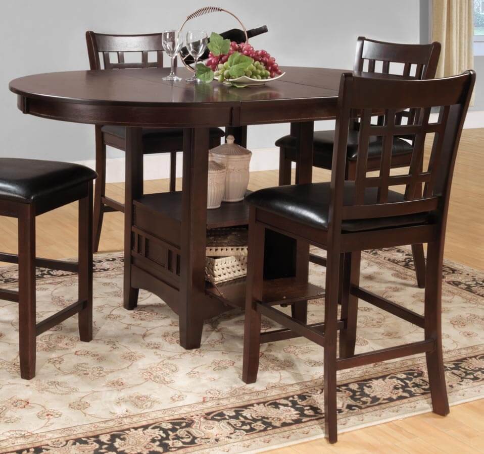 Junipero Transitional Counter Dining Room Set by Homelegance